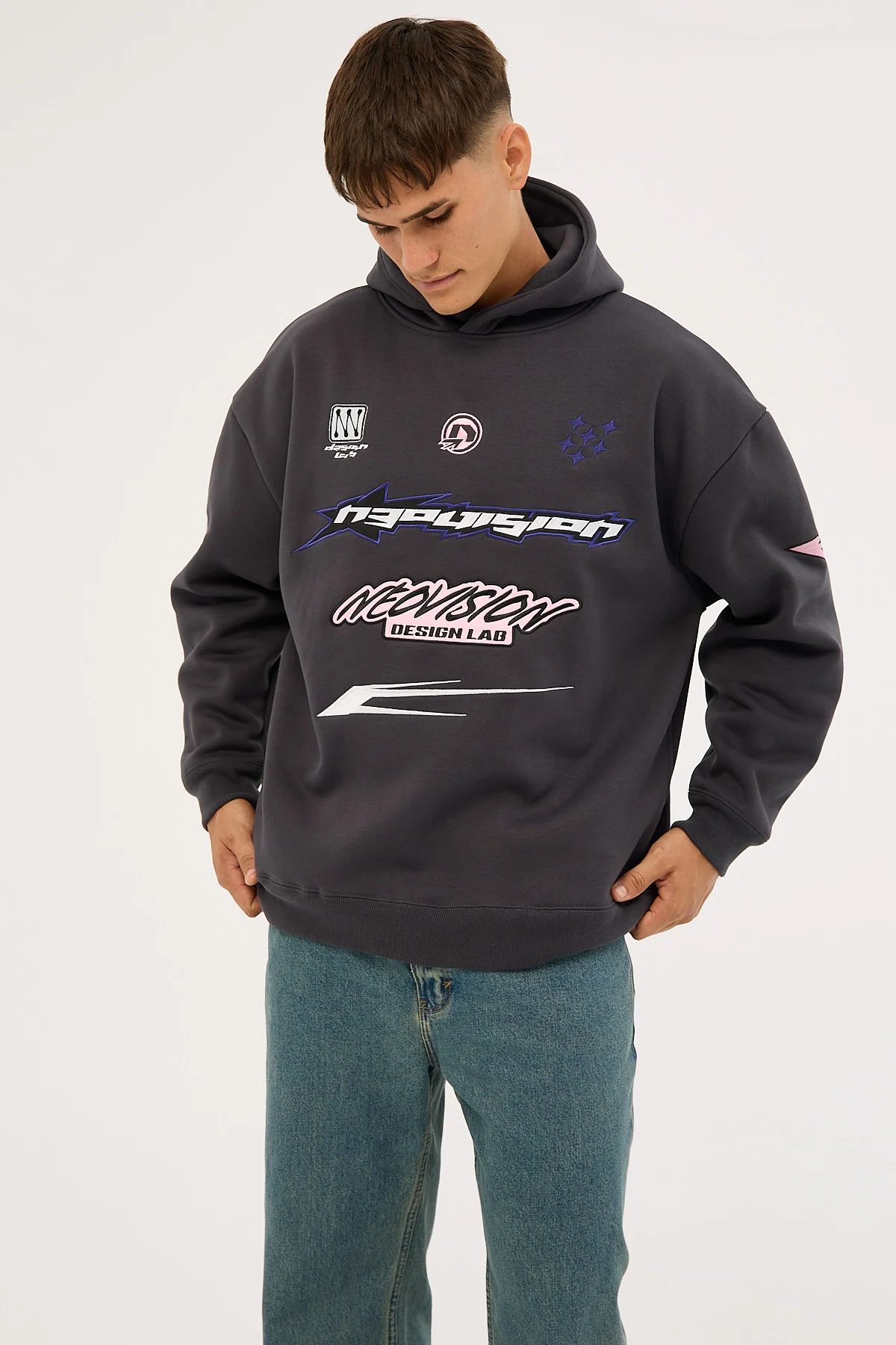 Neovision Freestyle Street Hoodie Asphalt