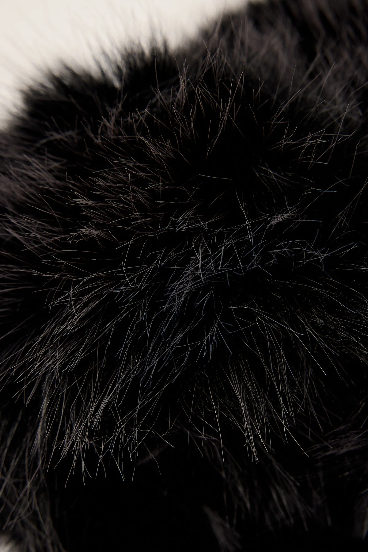 Neovision Frosted Faux Fur Trapper Hat Black - Image 3