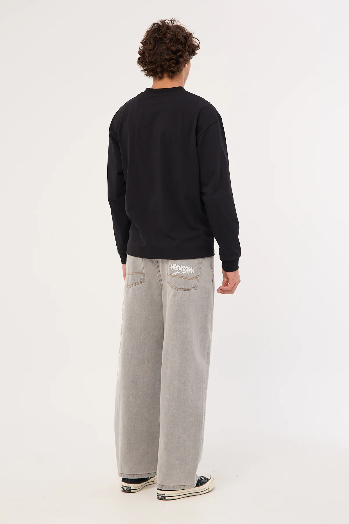 Neovision Galactic Behemoth Super Baggy Jean Grey Wash - Image 6