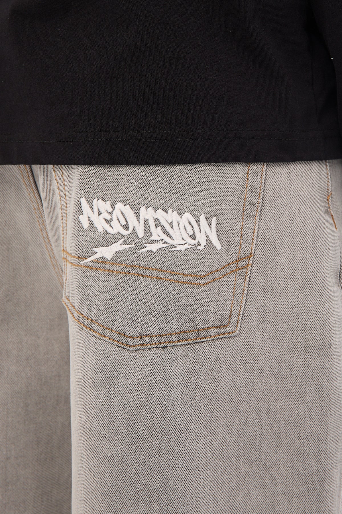 Neovision Galactic Behemoth Super Baggy Jean Grey Wash - Image 7