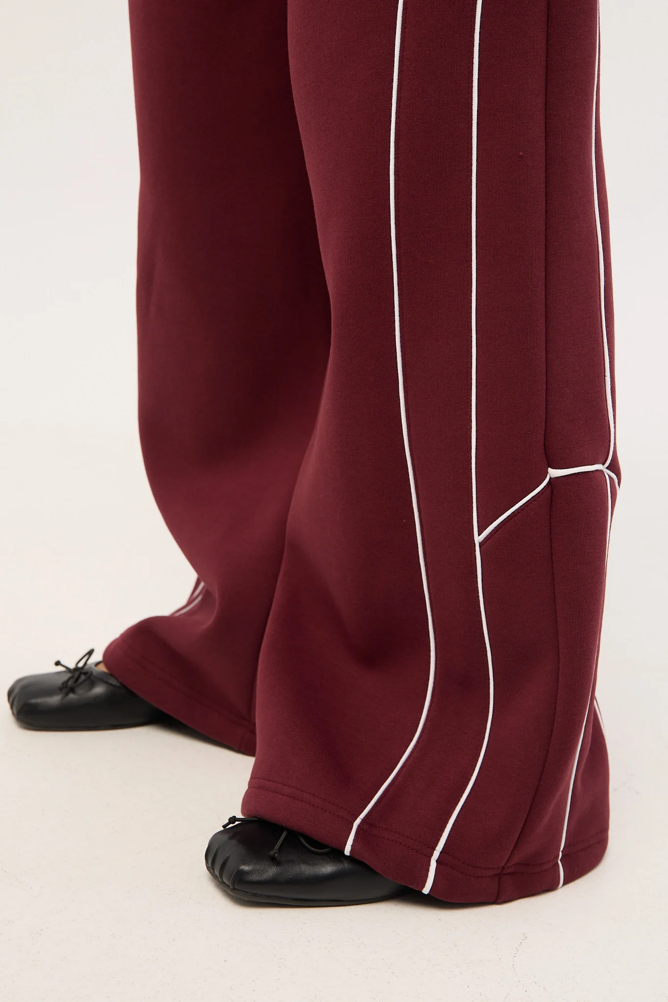 Neovision Glade Straight Leg Trackpant Burgundy - Image 8