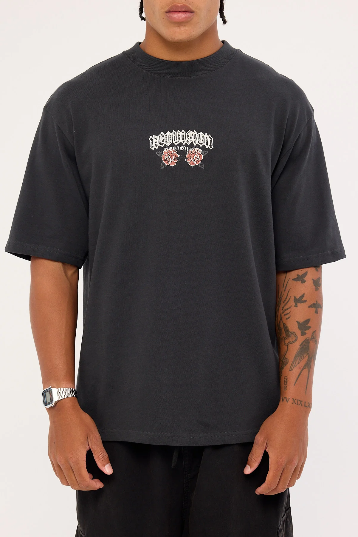 Neovision Hawk Street Super Heavy Tee Night Black - Image 8