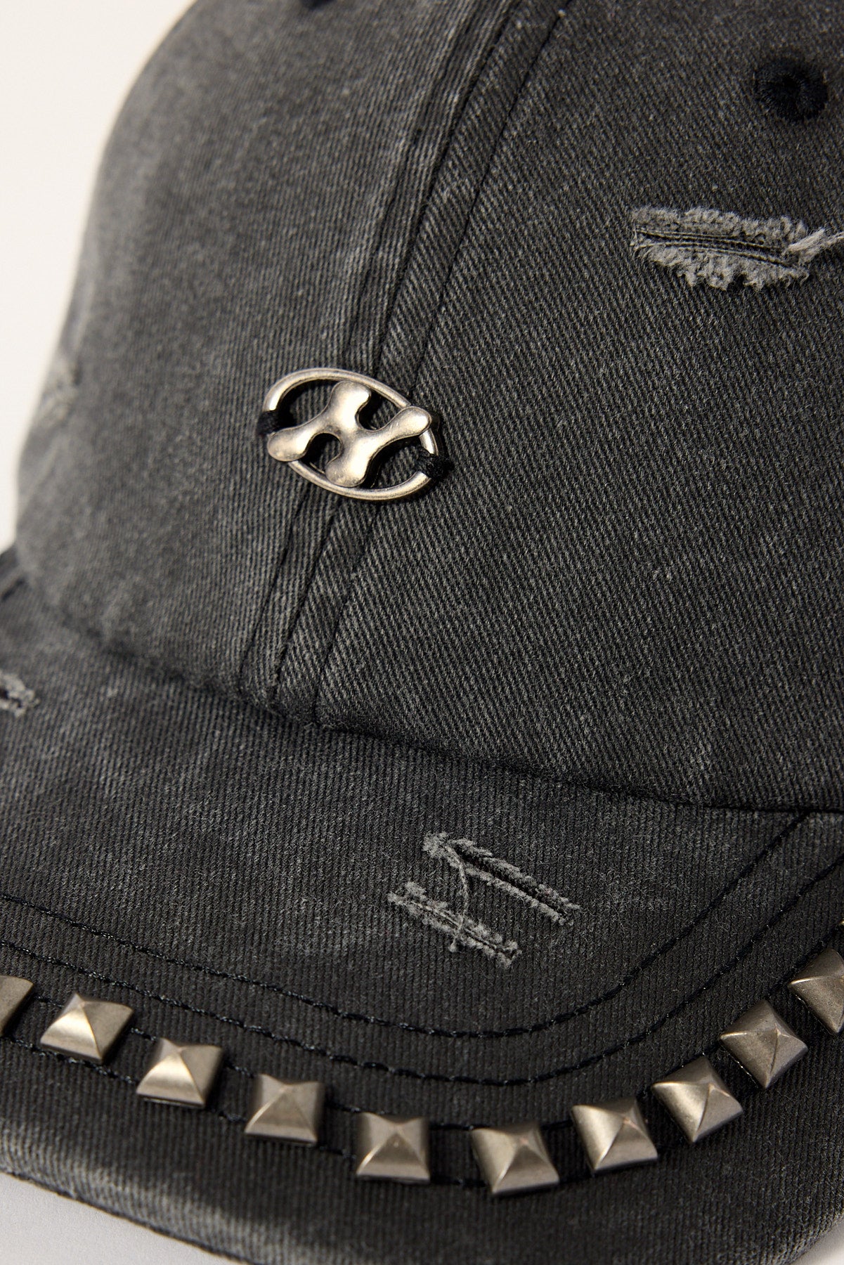 Neovision Hazard Distressed Dad Cap Washed Black - Image 2