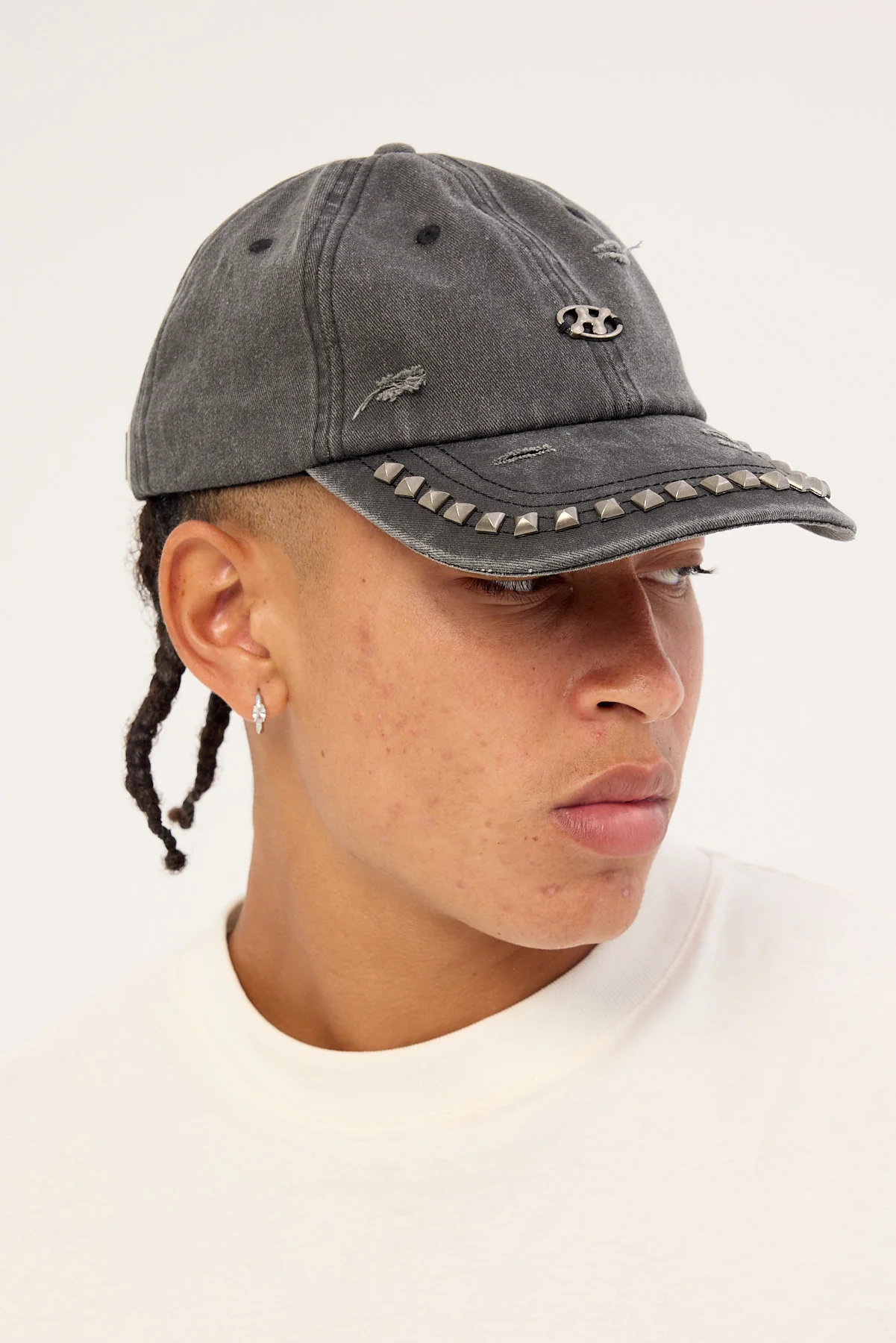 Neovision Hazard Distressed Dad Cap Washed Black - Image 5