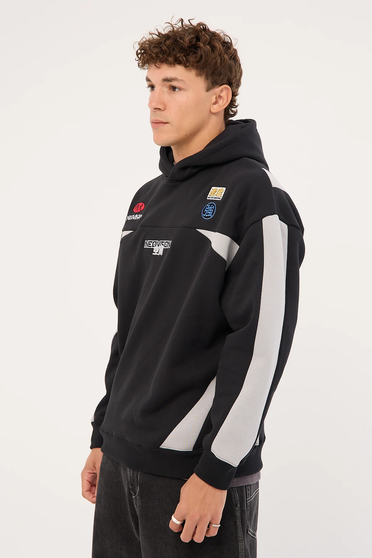 Neovision Interval Street Hoodie Black - Image 3
