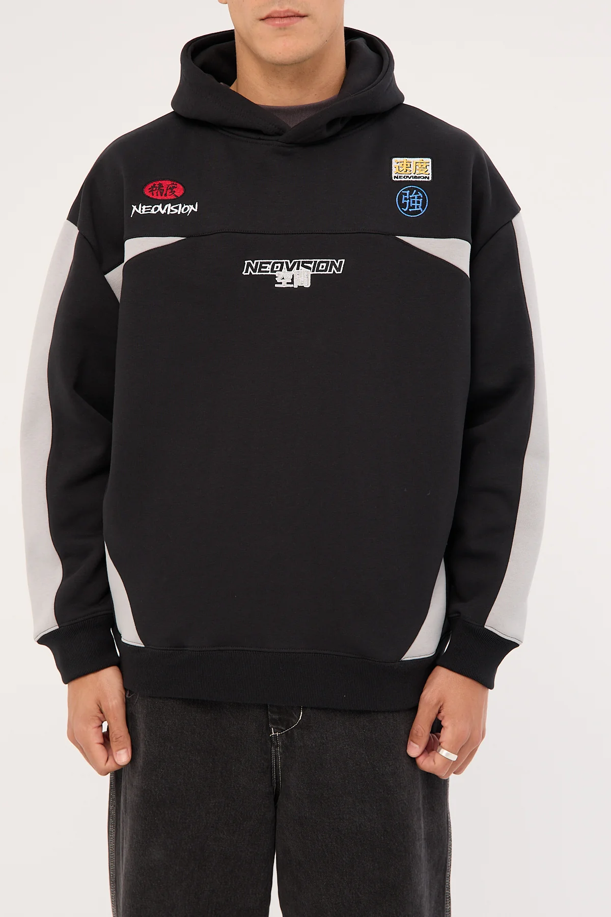 Neovision Interval Street Hoodie Black - Image 9