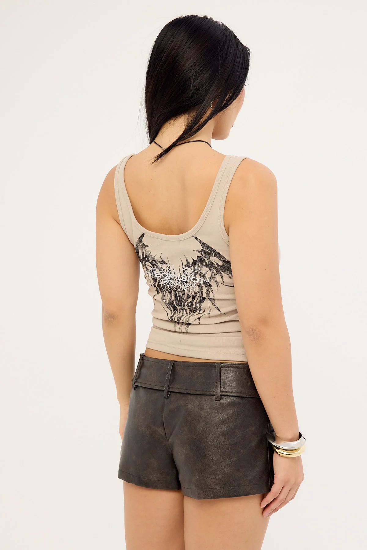 Neovision Ironfang Singlet Tank Top Washed Granite - Image 5
