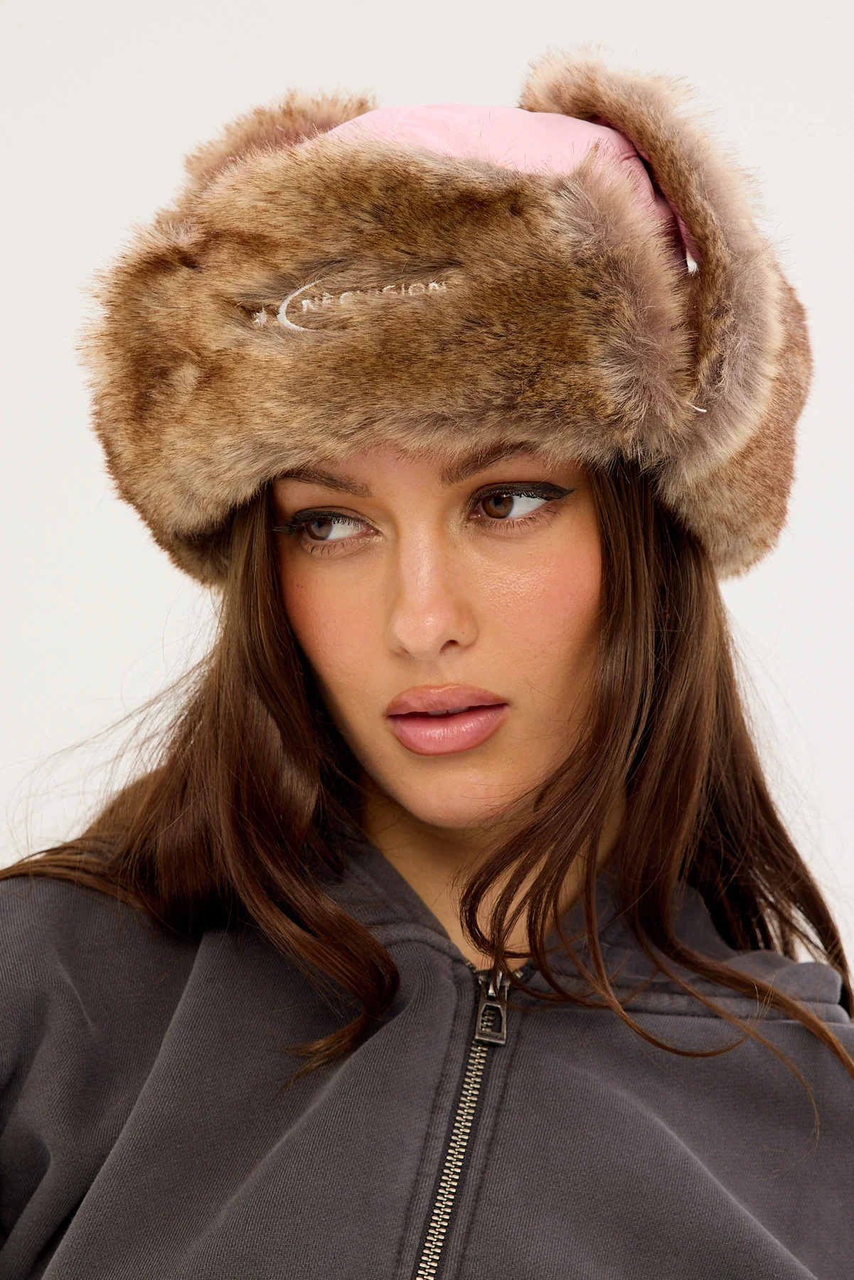 Neovision Lil Icy Trapper Hat Pink - Image 6