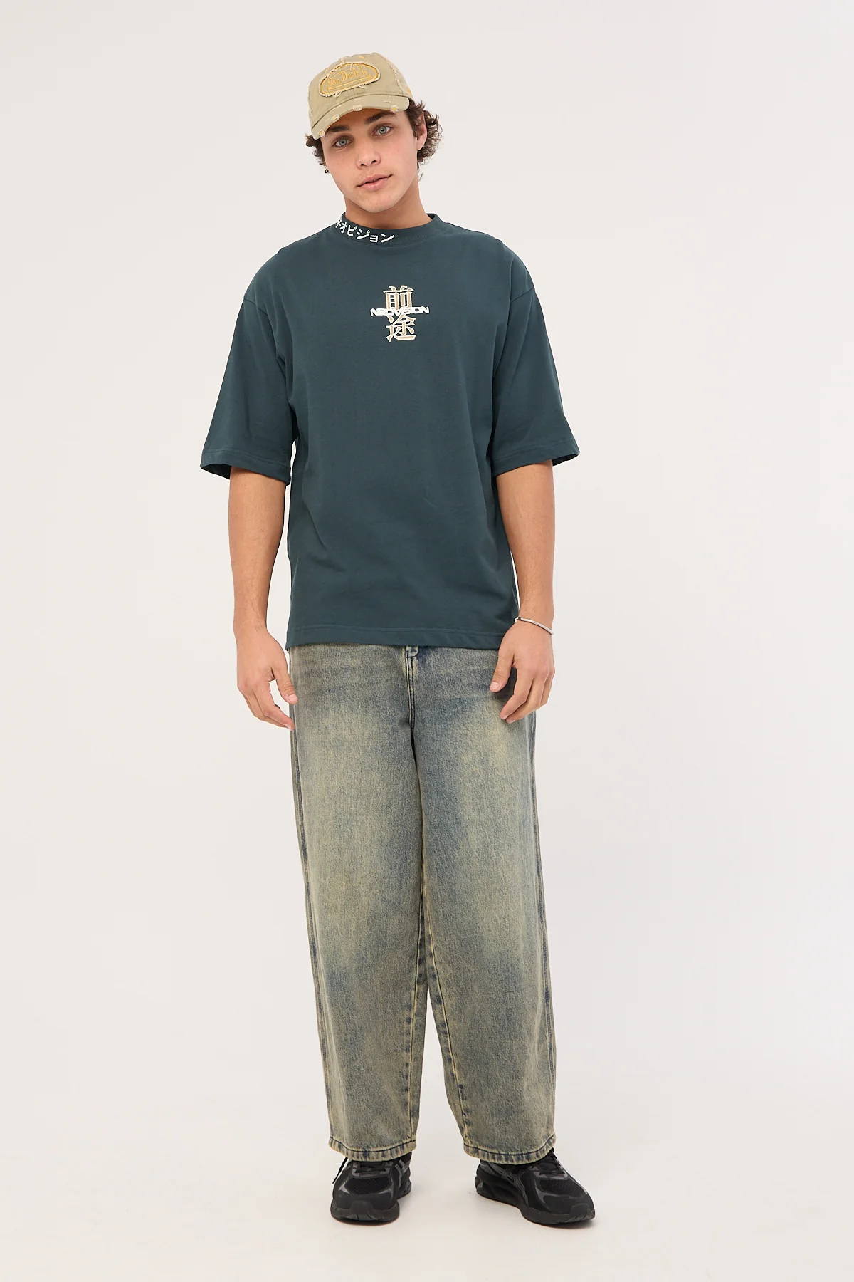 Neovision Lucent Street Super Heavy Tee Forest Green - Image 4