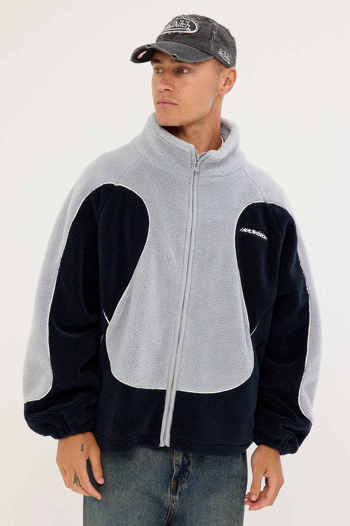 Neovision Lunar Sherpa Jacket Navy/Grey
