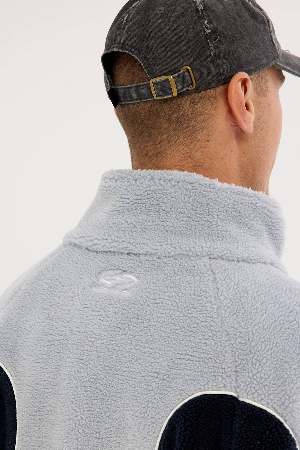 Neovision Lunar Sherpa Jacket Navy/Grey - Image 6