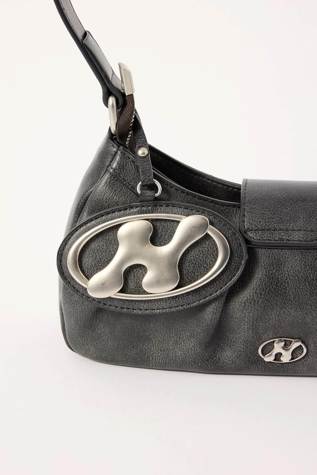 Neovision Memento Metal Keyring Bag Charcoal - Image 5