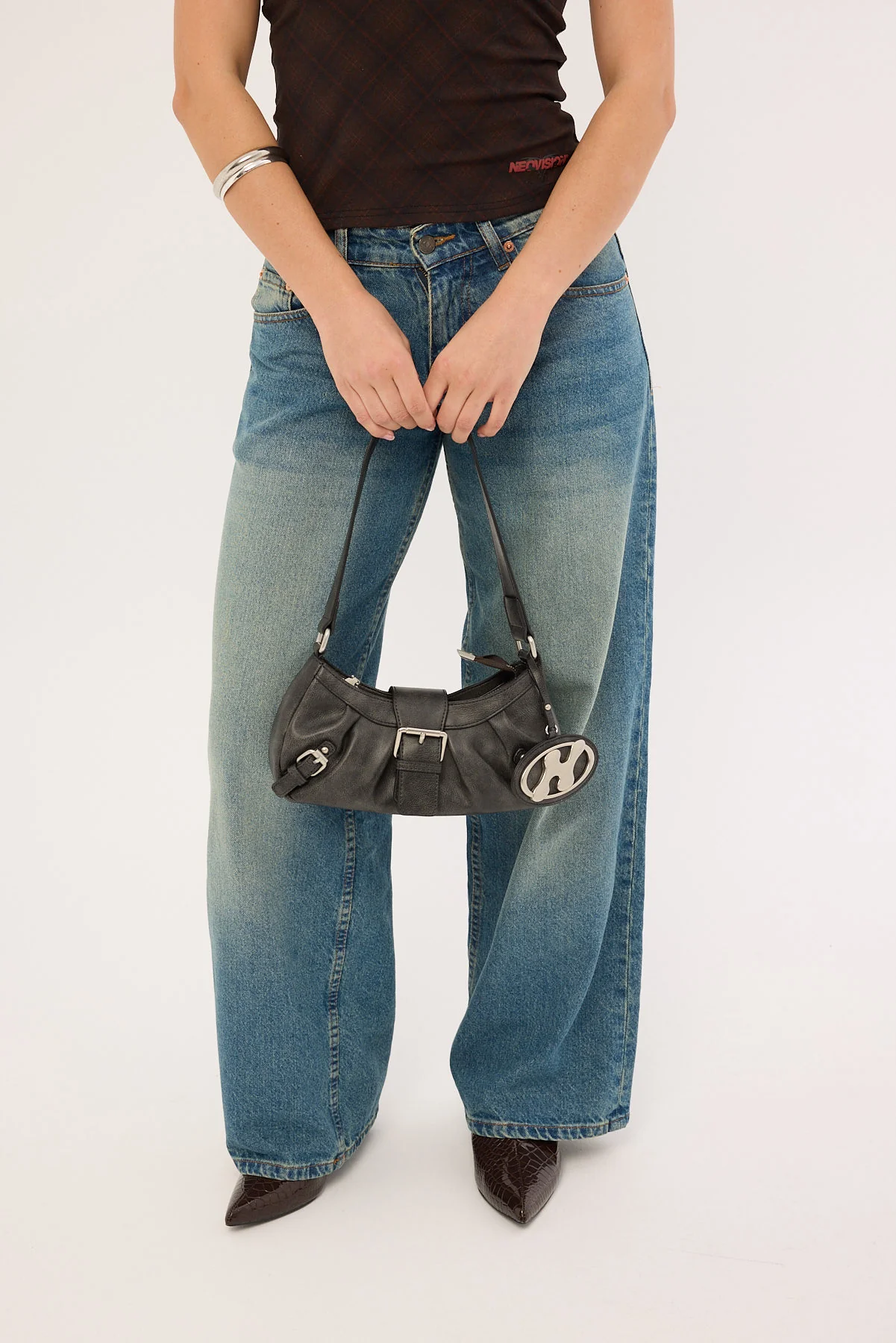 Neovision Memento Metal Keyring Bag Charcoal - Image 9