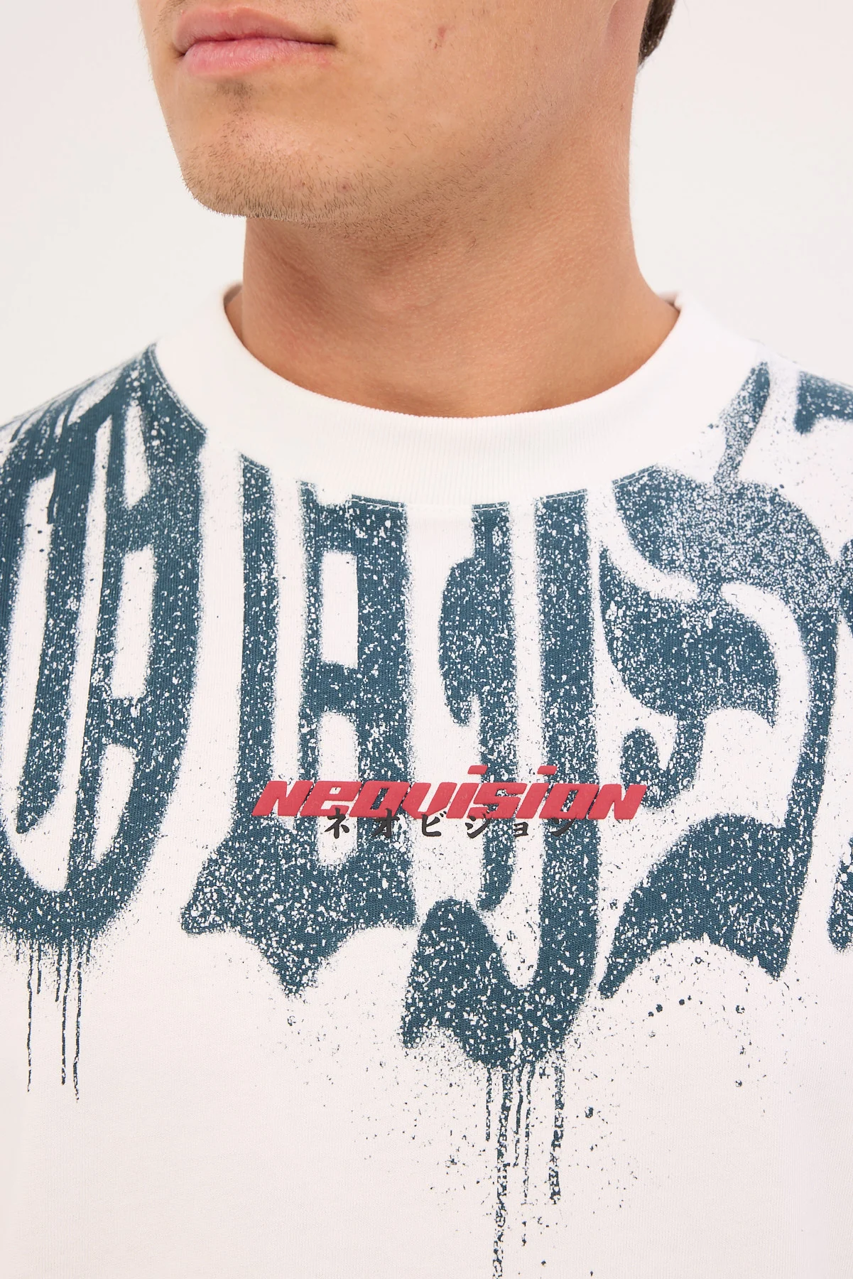 Neovision Menace Street Super Heavy Tee White - Image 4