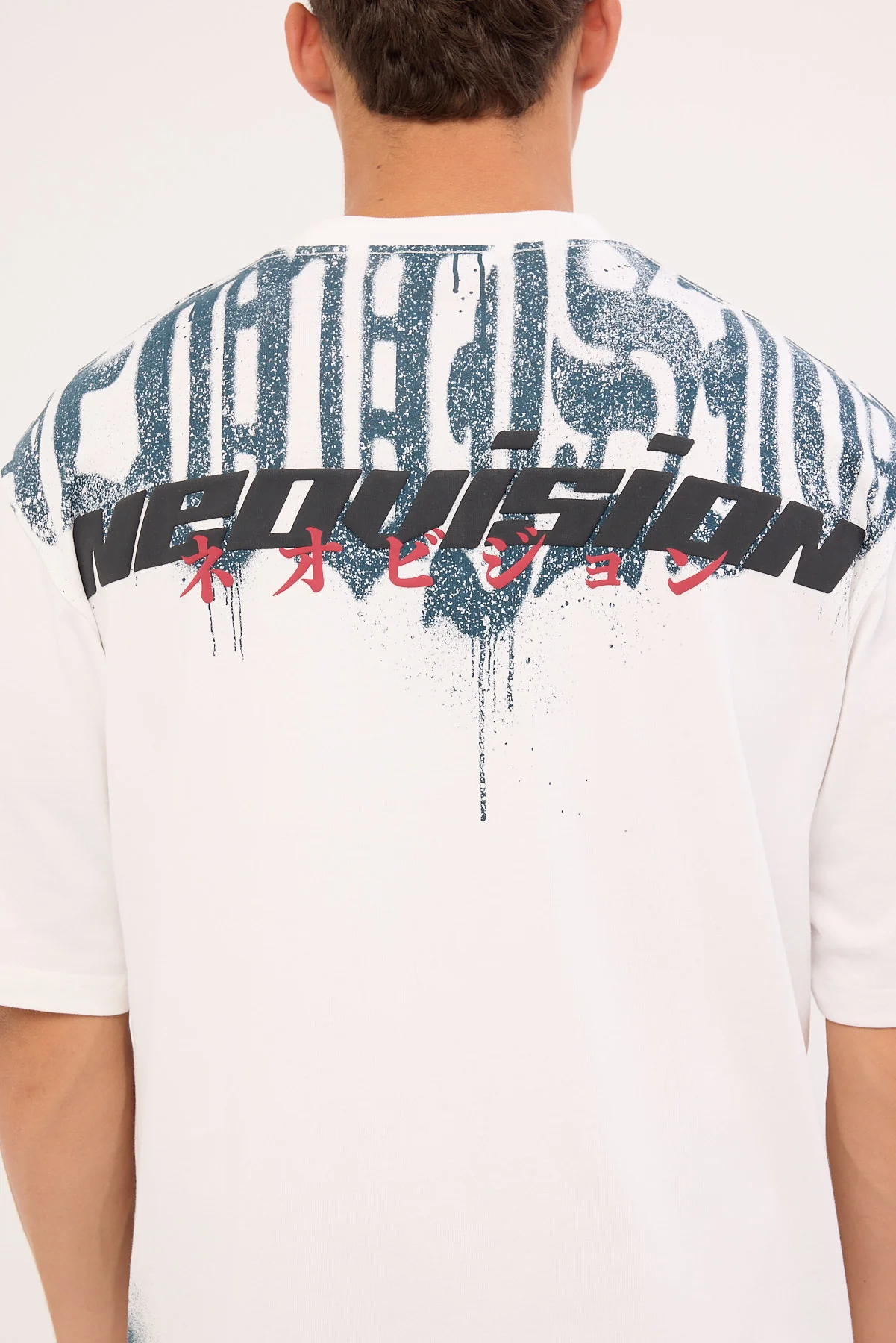 Neovision Menace Street Super Heavy Tee White - Image 6