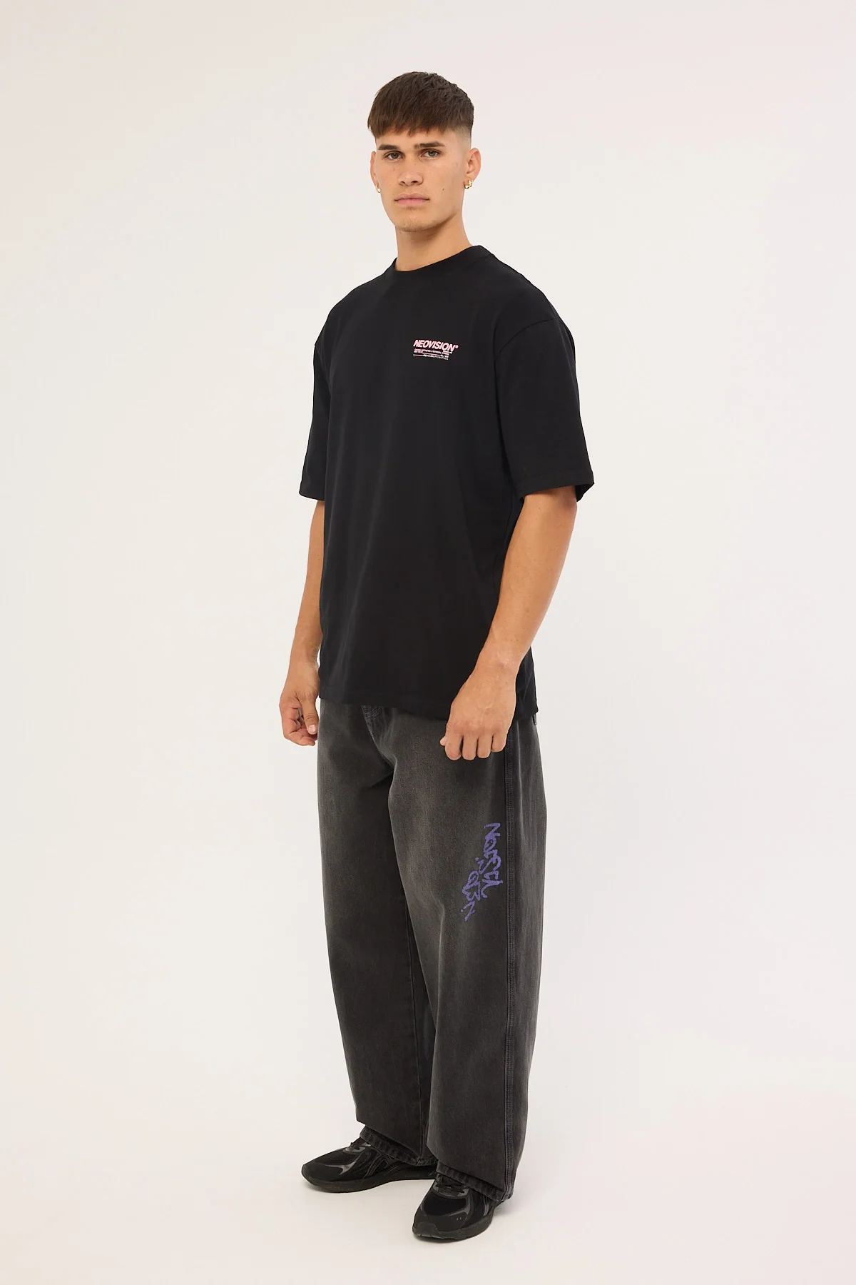 Neovision Misfit Behemoth Super Baggy Jean Ash Black