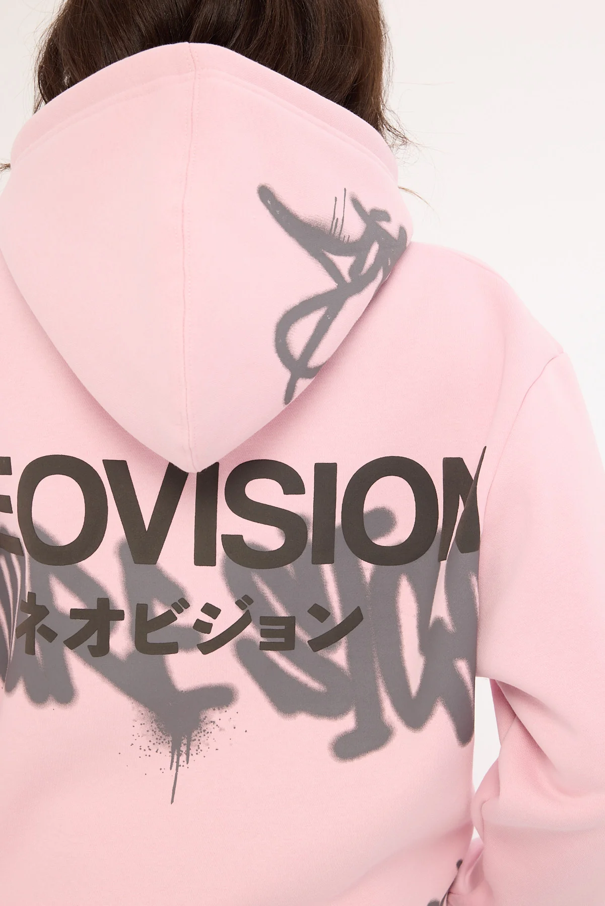Neovision Misfit Relaxed Hoodie Pink - Image 4