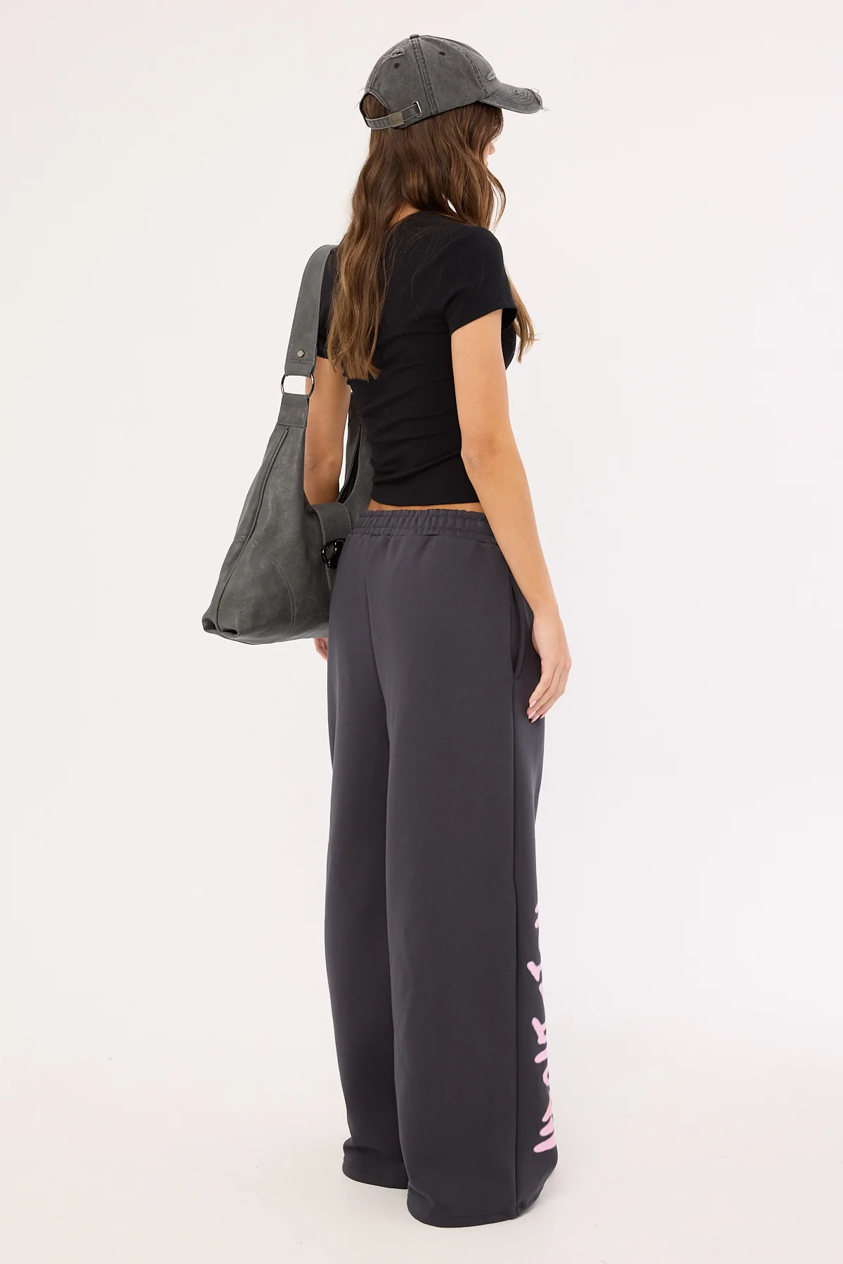 Neovision Misfit Straight Leg Sweat Pant Washed Black - Image 8