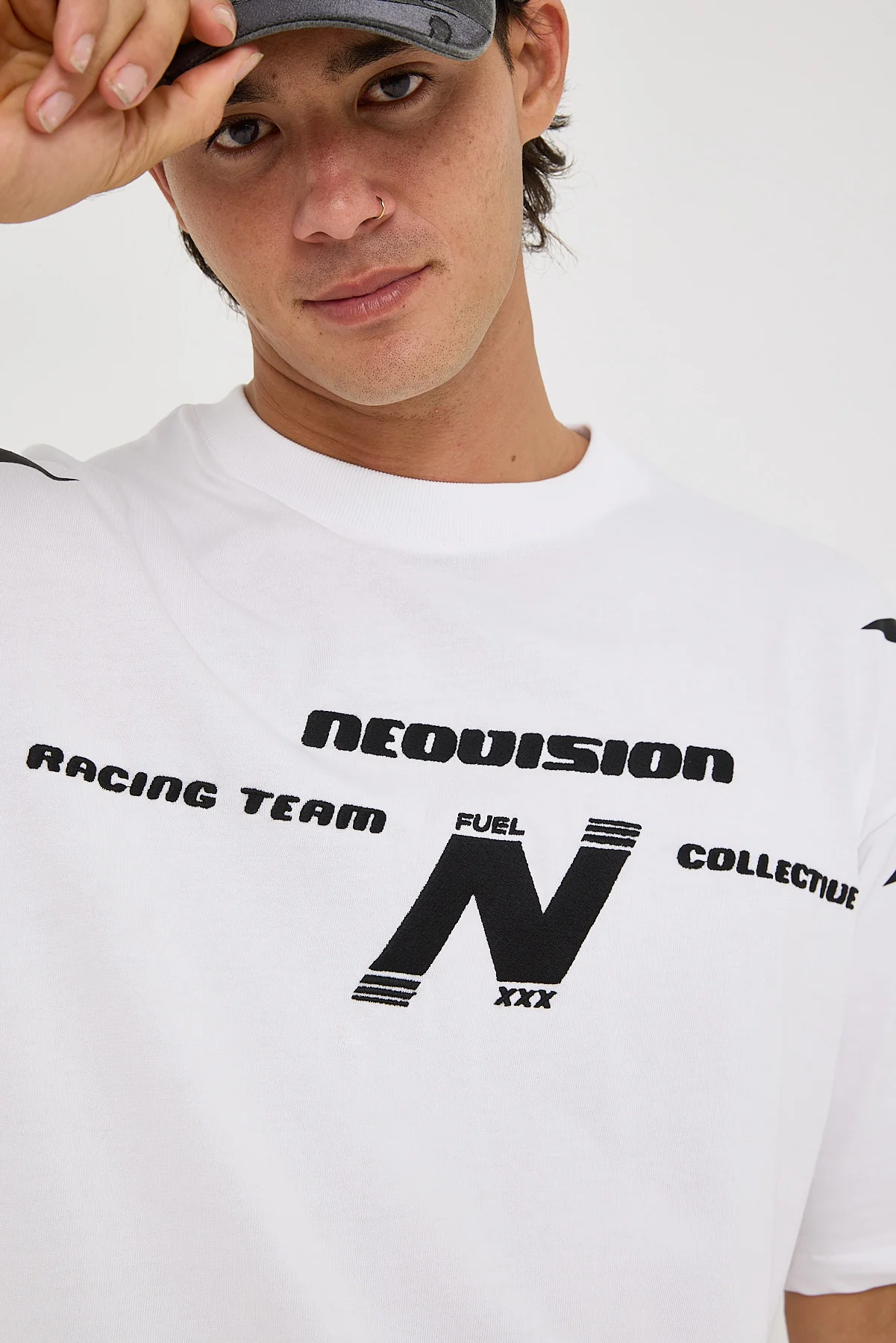 Neovision Modulate Oversize Super Heavy Tee White - Image 5