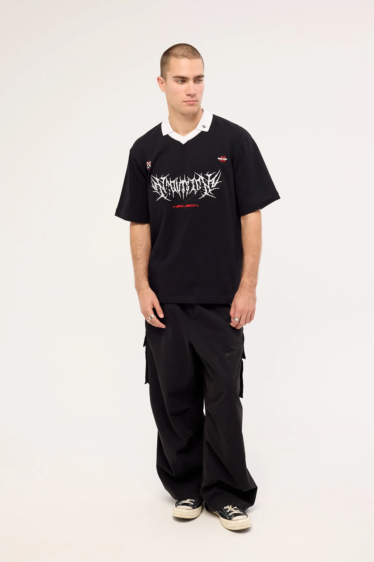 Neovision Morgul Short Sleeve Rugby Polo Asphalt - Image 4