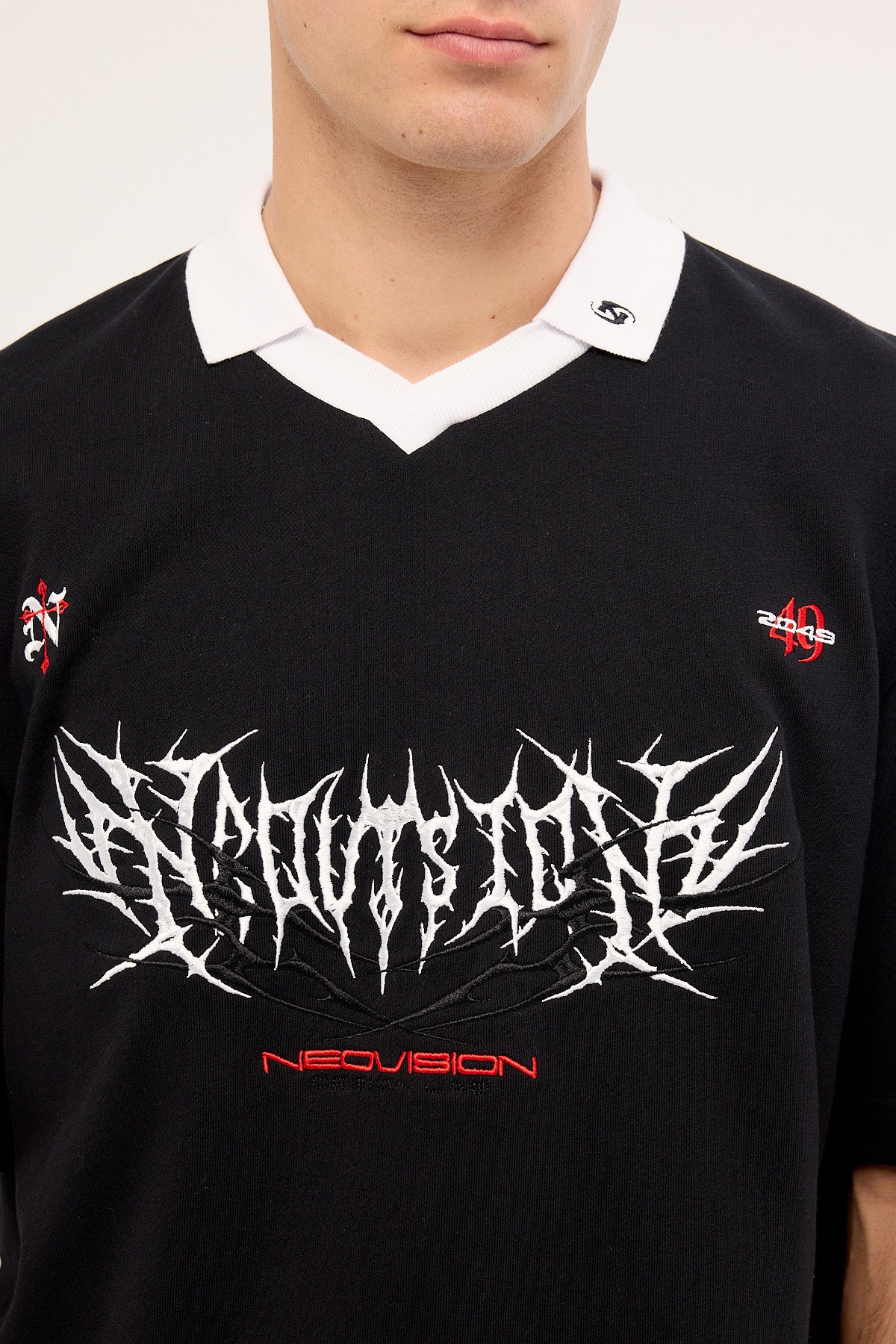 Neovision Morgul Short Sleeve Rugby Polo Asphalt - Image 5