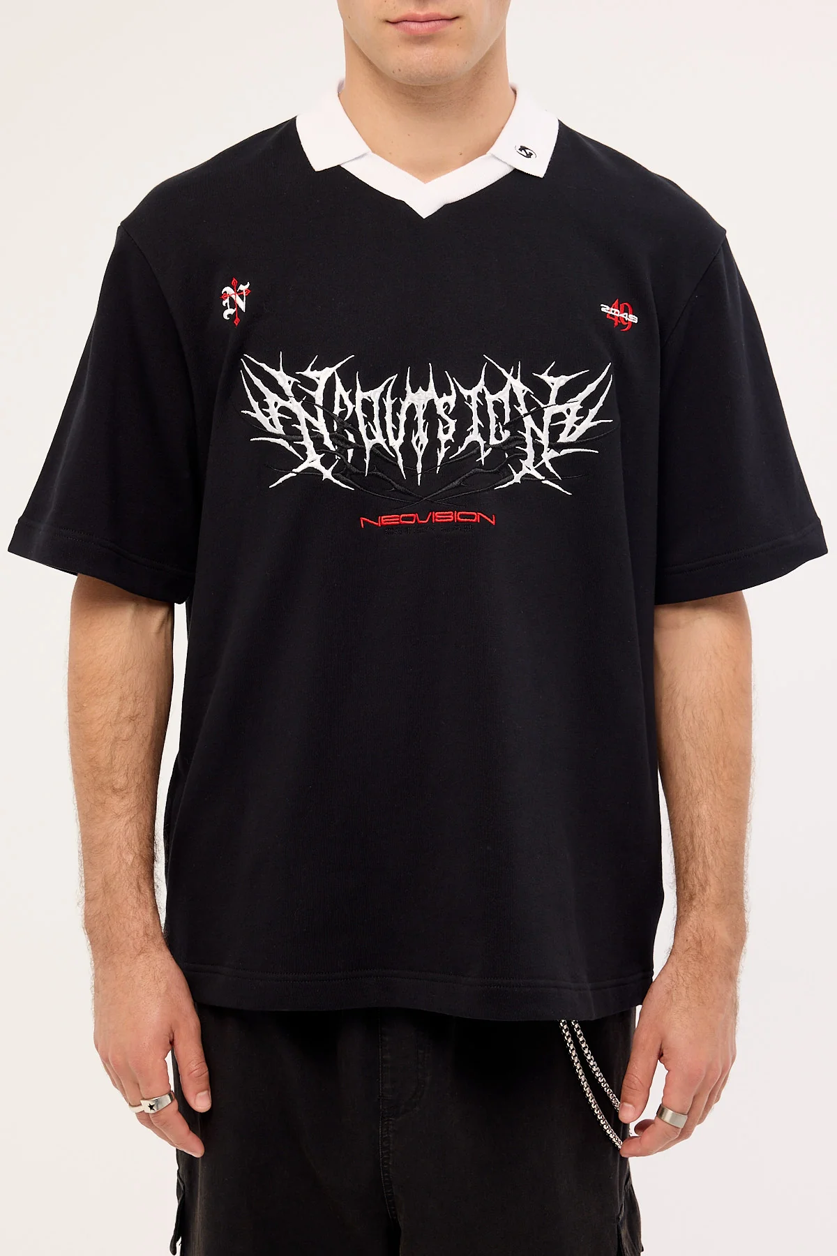 Neovision Morgul Short Sleeve Rugby Polo Asphalt - Image 7
