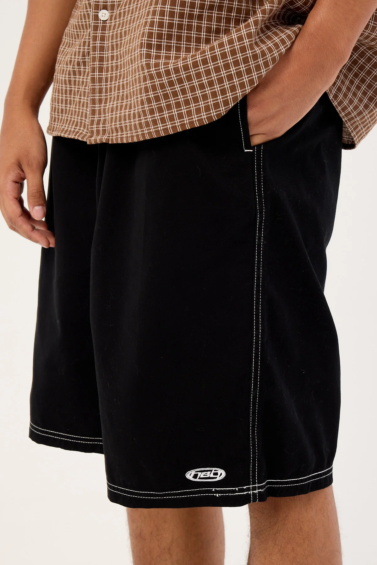 Neovision Morgul Stray Baggy Elastic Waist Short Black - Image 5