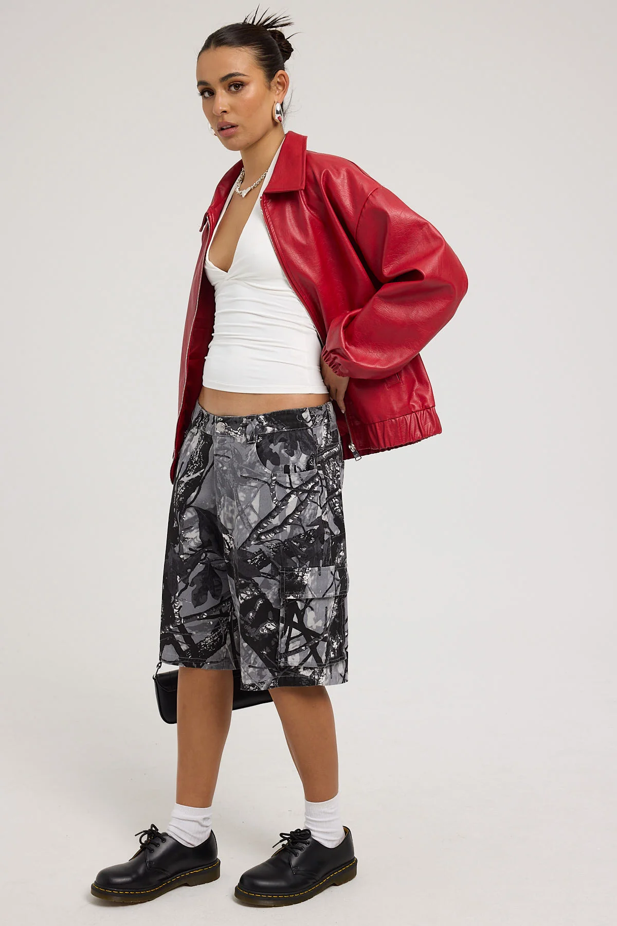 Neovision Mortal Camo Jorts Grey Camo - Image 3