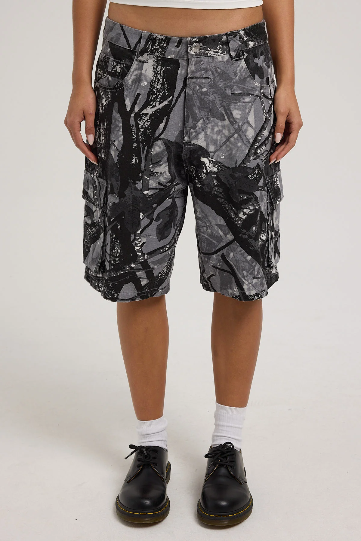 Neovision Mortal Camo Jorts Grey Camo - Image 7