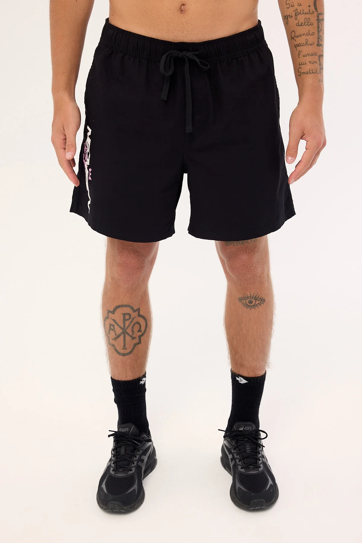 Neovision Mural Elastic Waist Short Black - Image 7