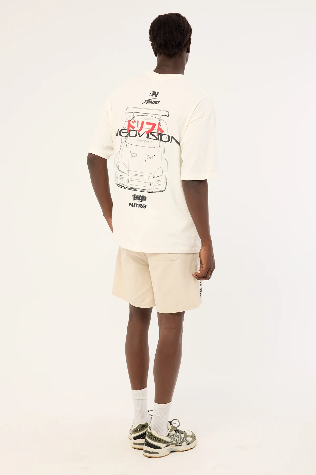 Neovision Mural Elastic Waist Short Granite - Image 6
