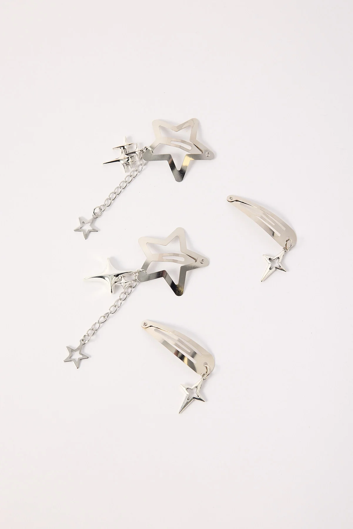 Neovision Nebula Hair Clip Pack Silver