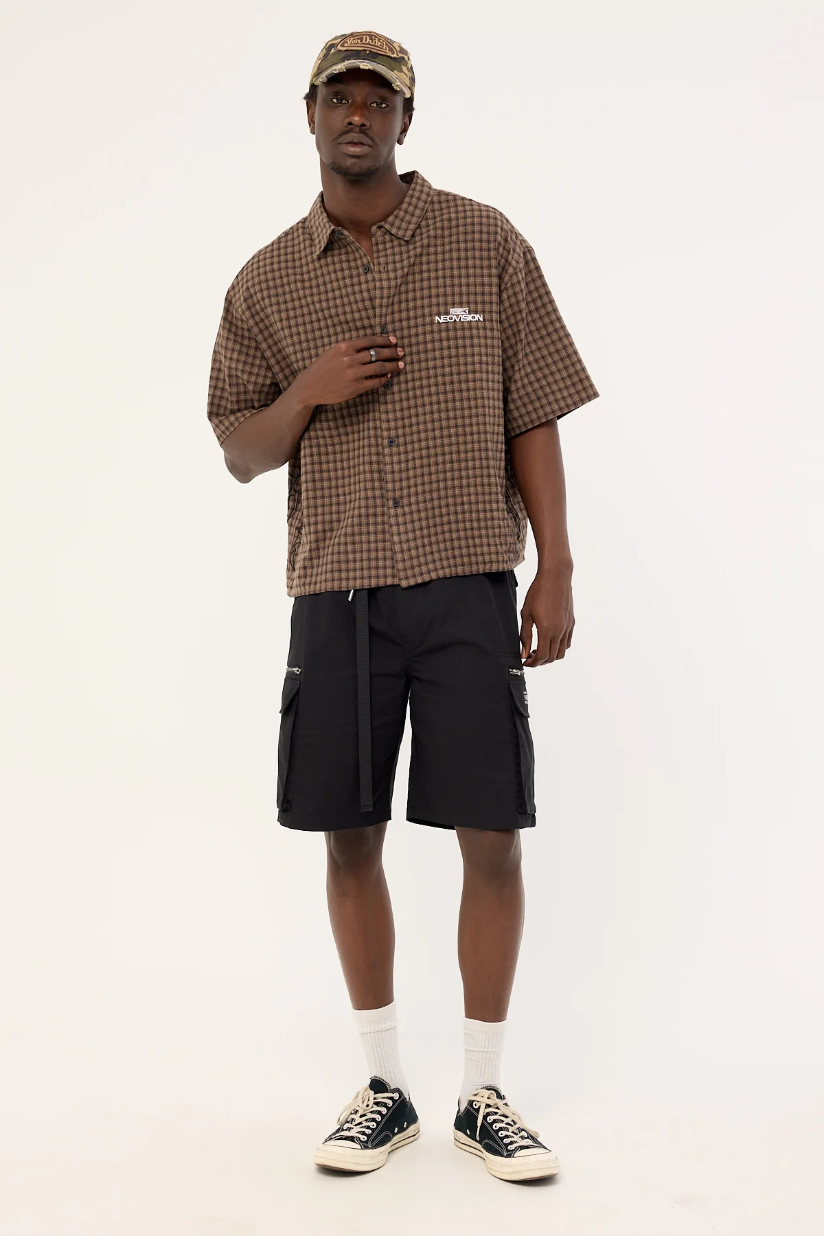 Neovision Neotek Elastic Waist Cargo Short Black