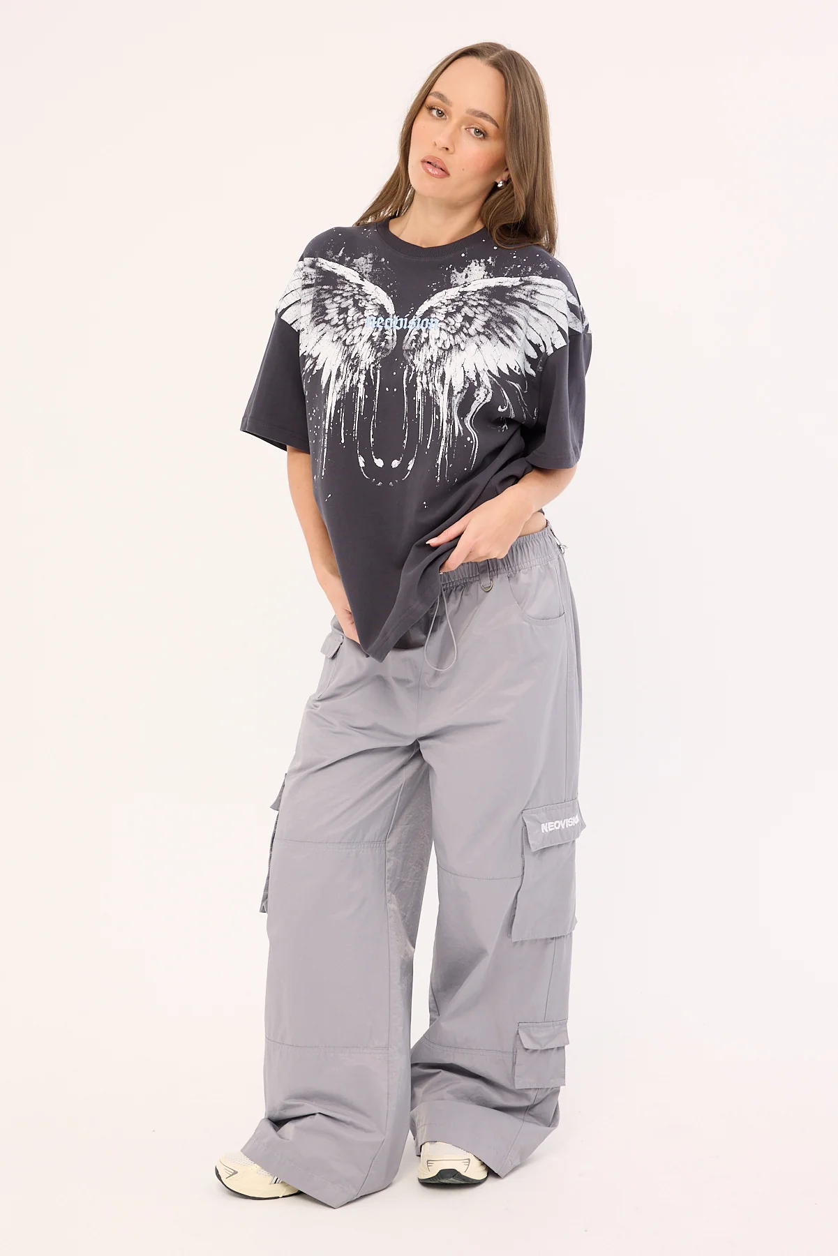 Neovision Nocturne Heavyweight Relaxed Tee Washed Black