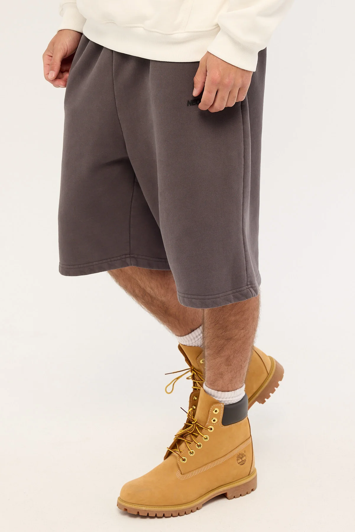 Neovision Nova Baggy Sweat Short Washed Black - Image 3