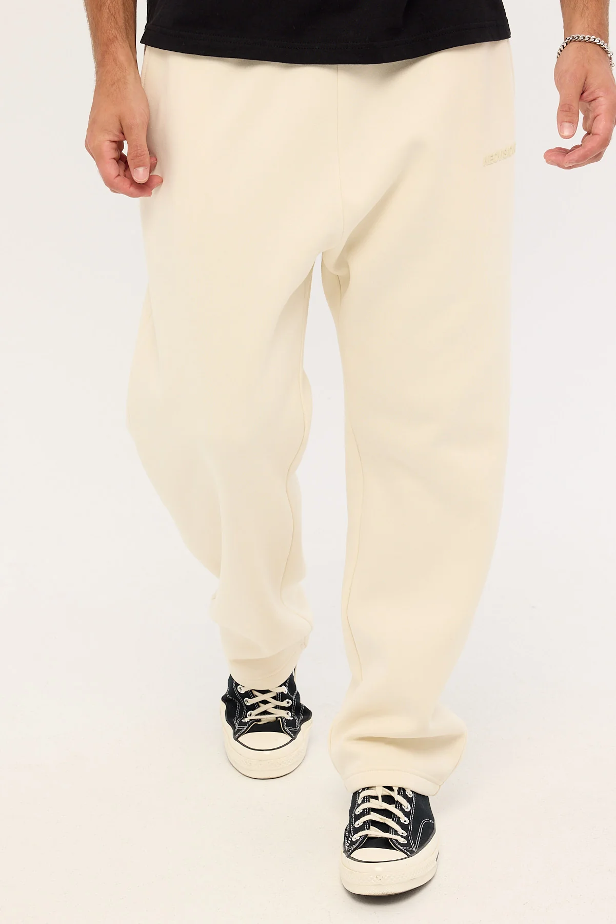 Neovision Nova Baggy Sweatpant Off White - Image 2