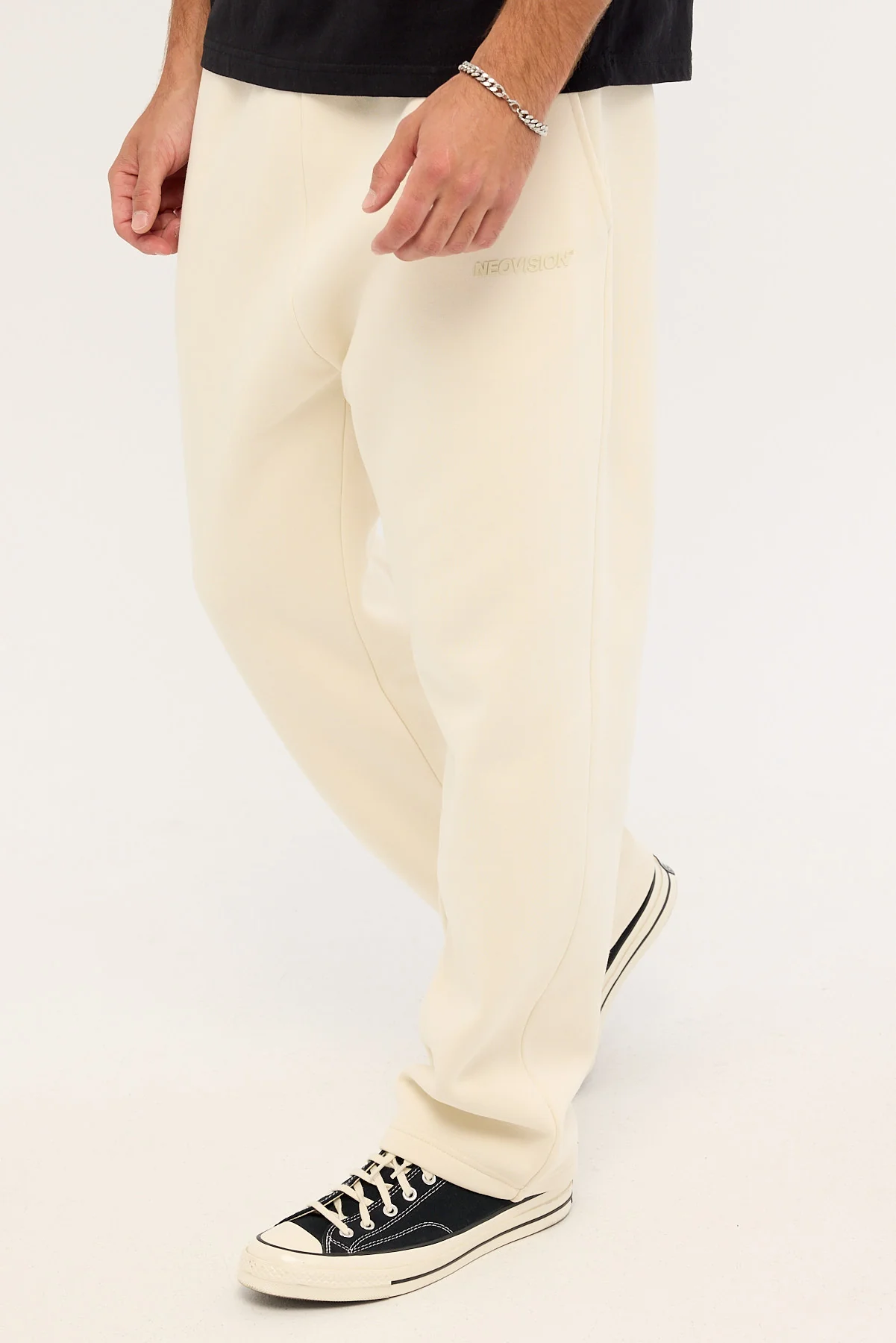 Neovision Nova Baggy Sweatpant Off White - Image 3