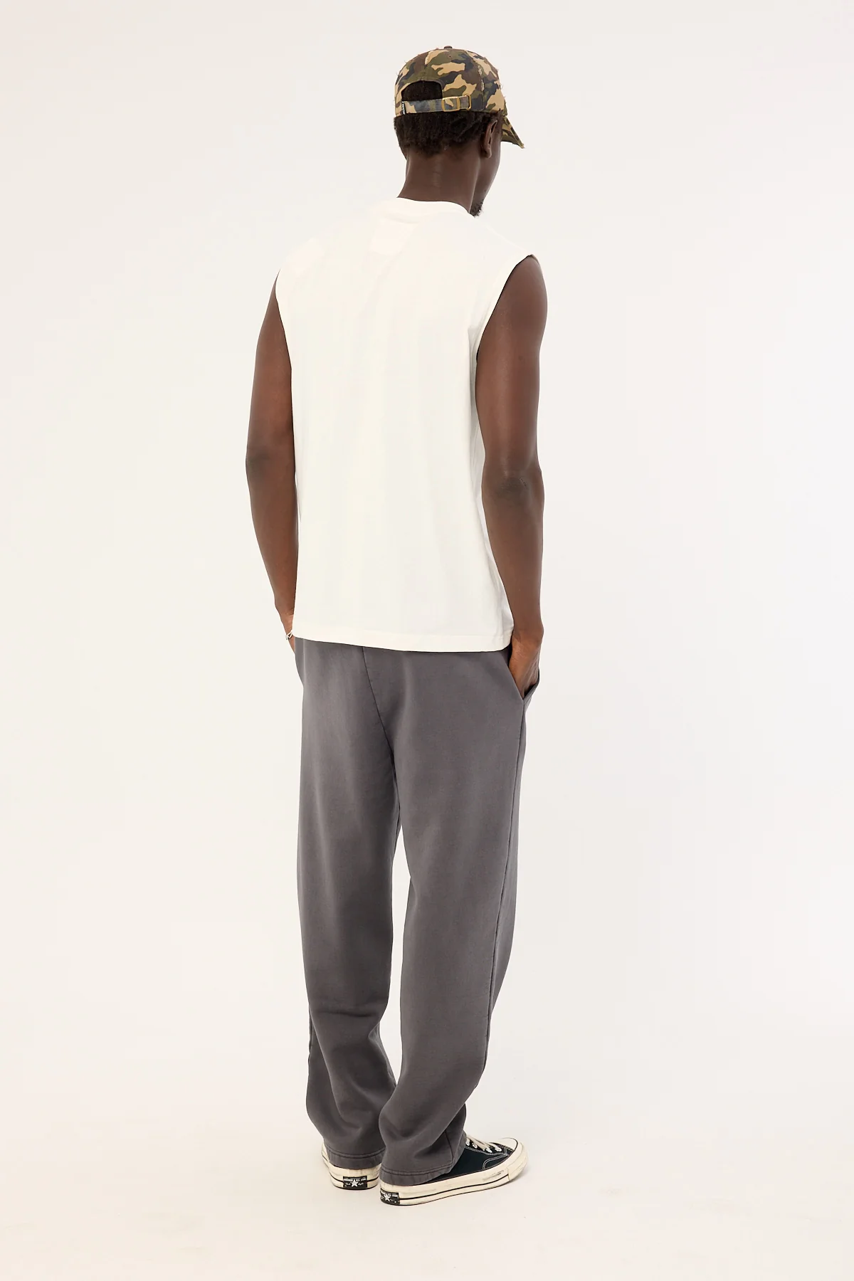 Neovision Nova Baggy Sweatpant Washed Black - Image 6