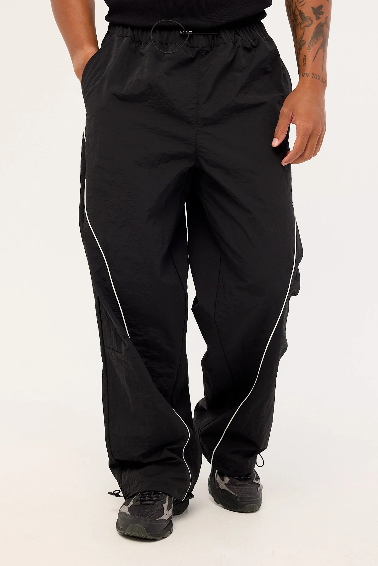 Neovision Nova Baggy Track Pant Black - Image 2