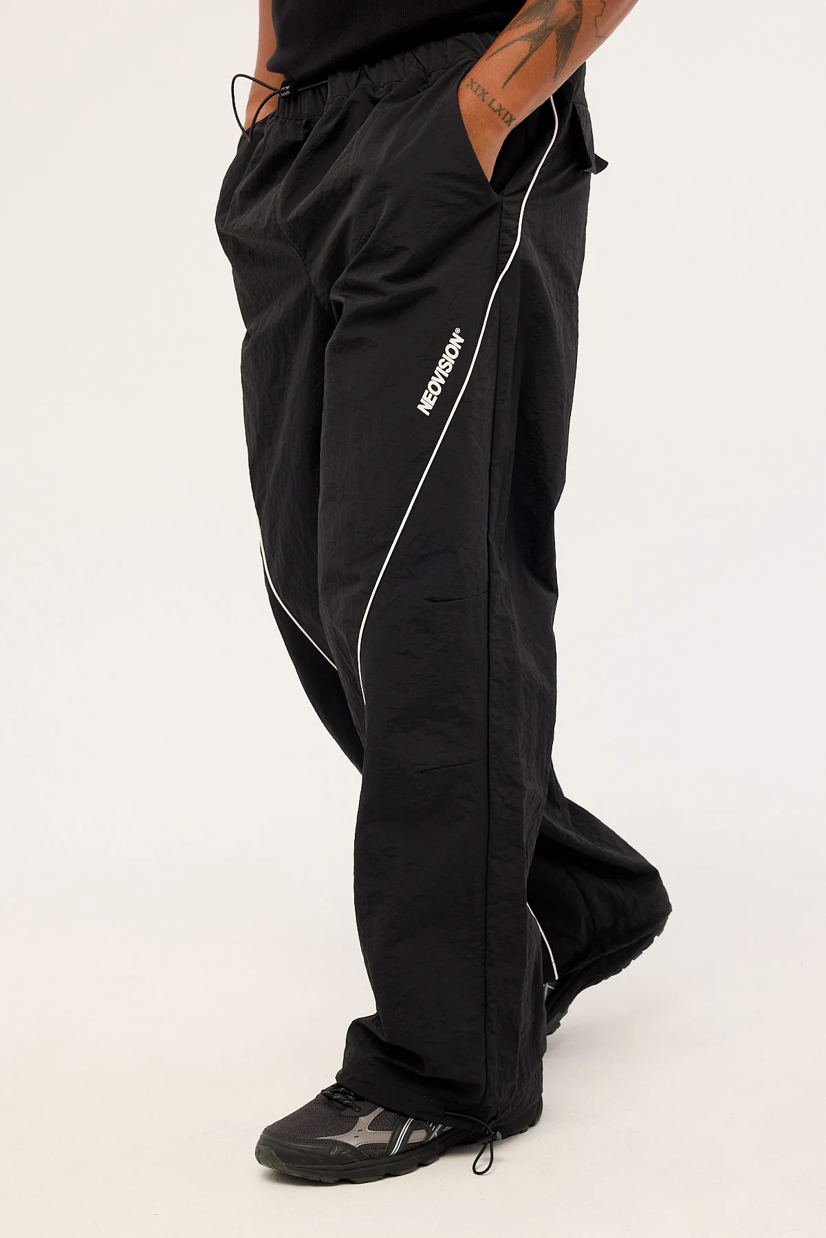 Neovision Nova Baggy Track Pant Black - Image 3