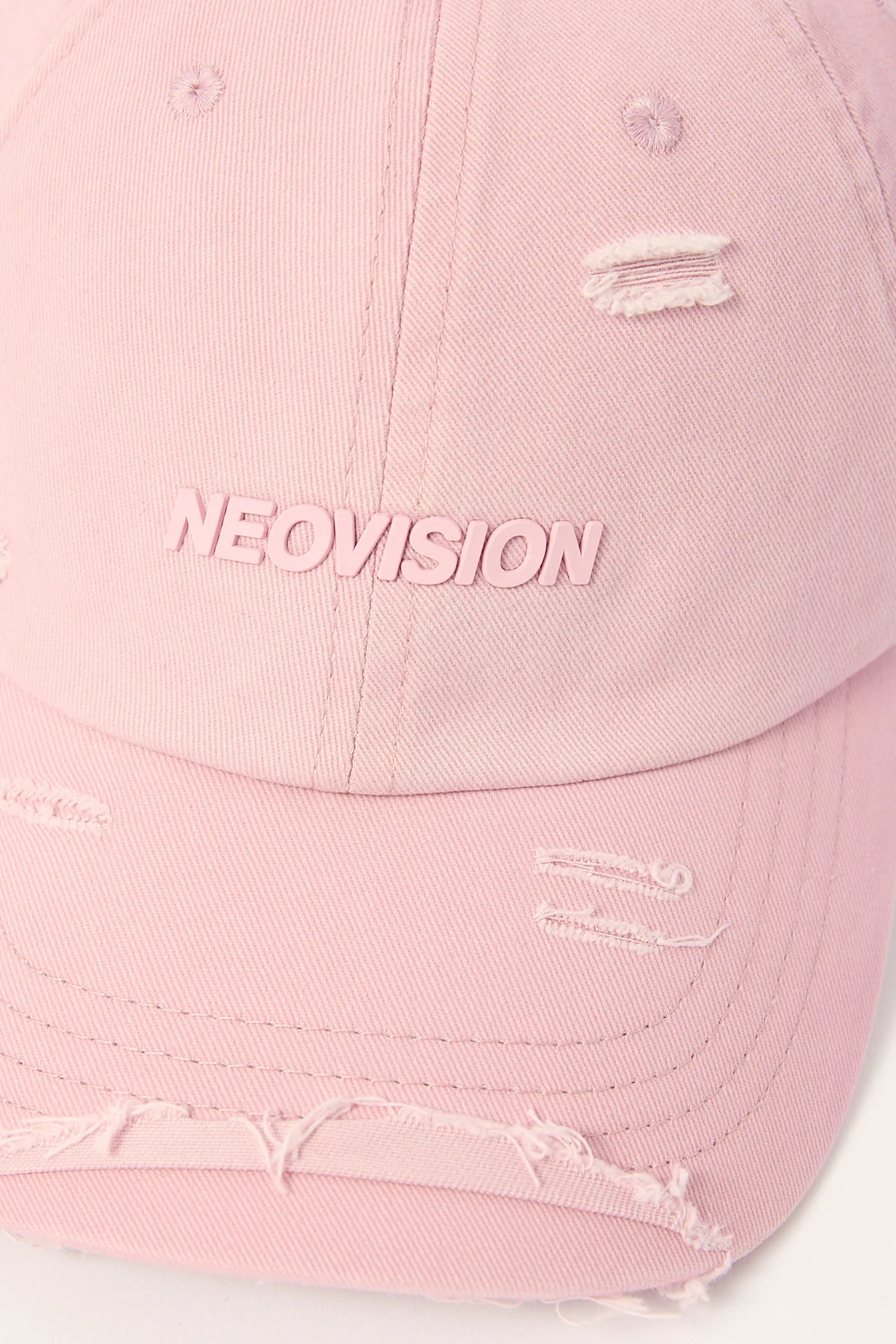 Neovision Nova Base Distressed Dad Cap Light Pink - Image 2