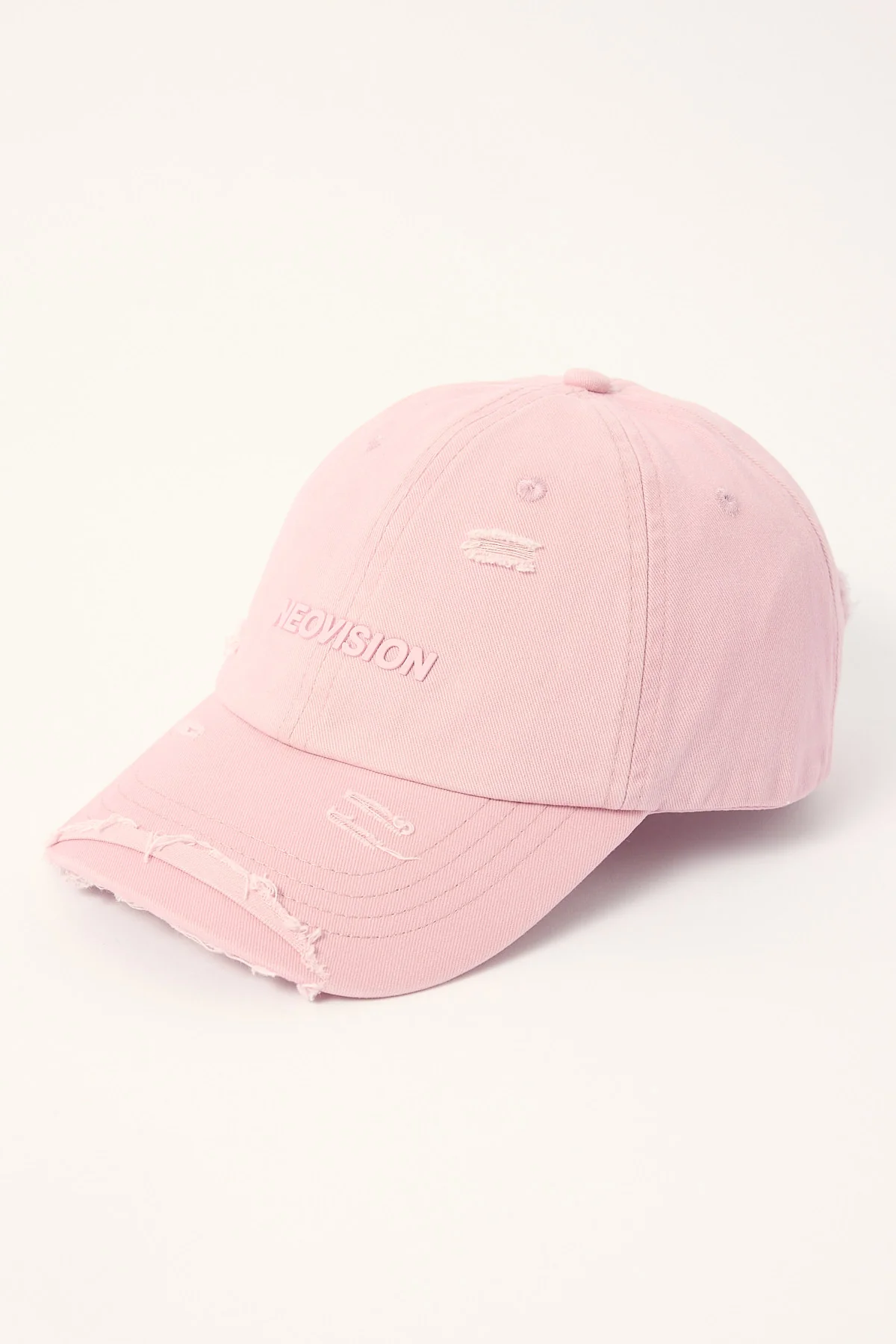 Neovision Nova Base Distressed Dad Cap Light Pink - Image 3
