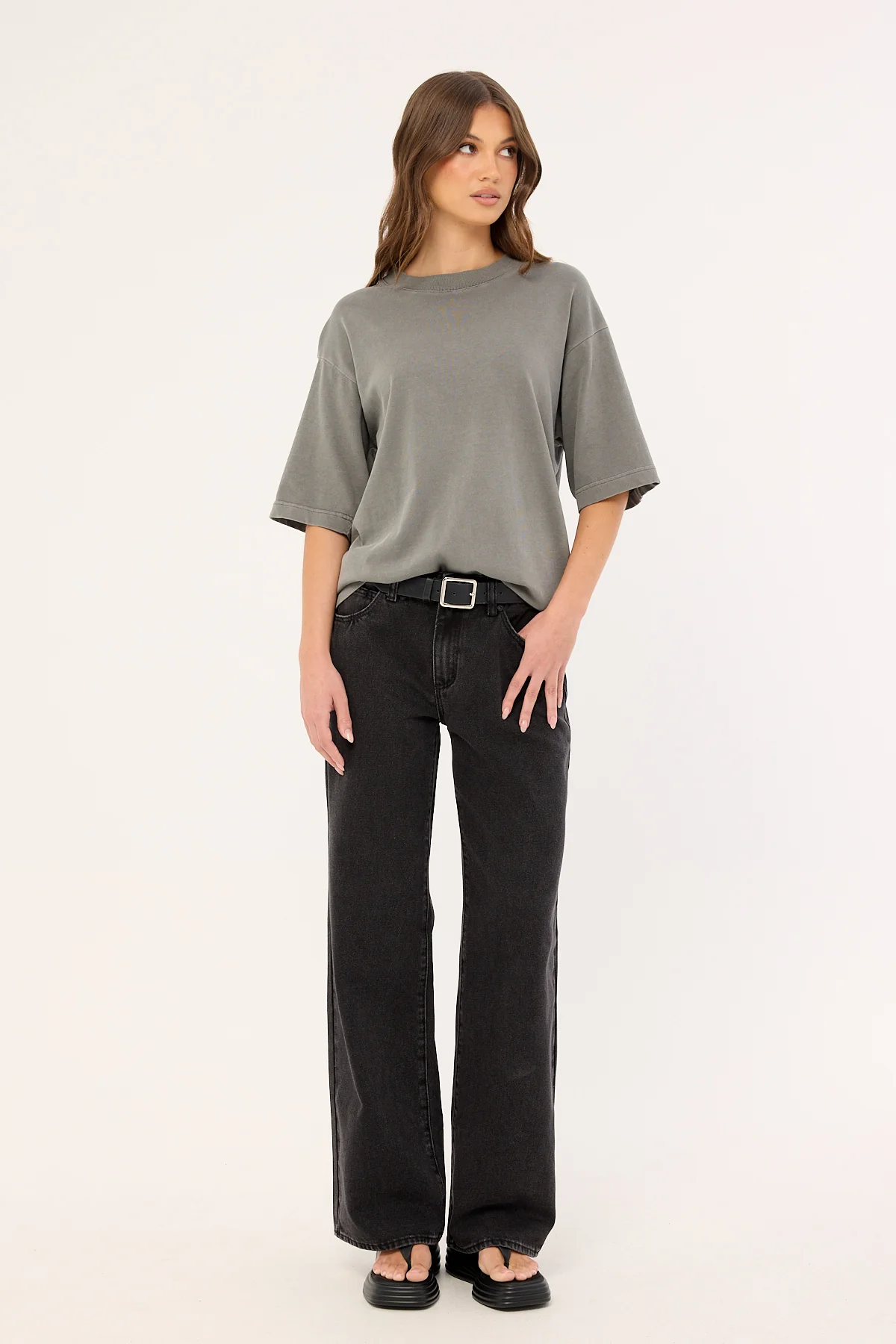 Neovision Nova Base Oversize Super Heavy Tee Acid Grey - Image 9