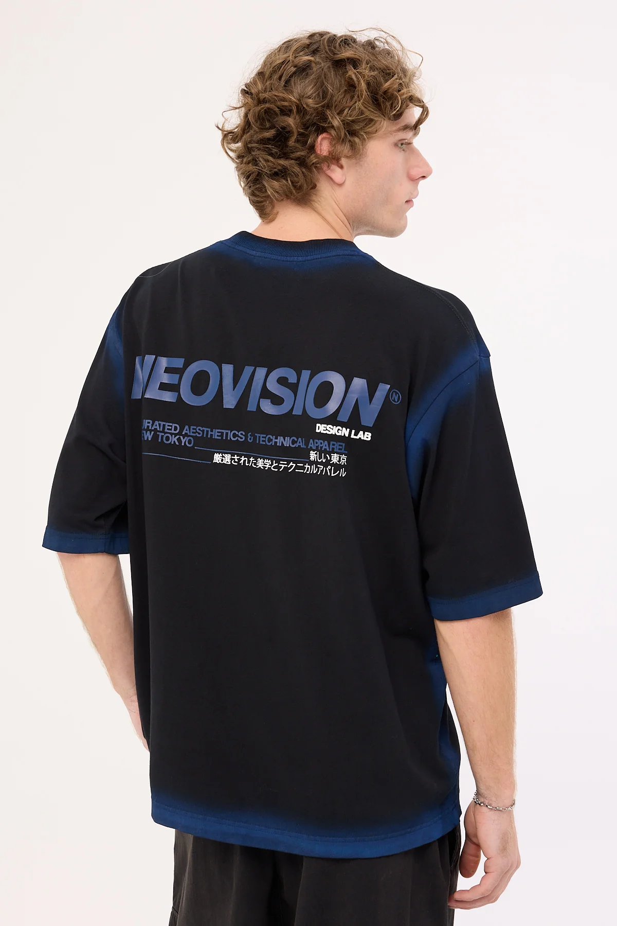 Neovision Nova Faded Street Super Heavy Tee Black - Image 6