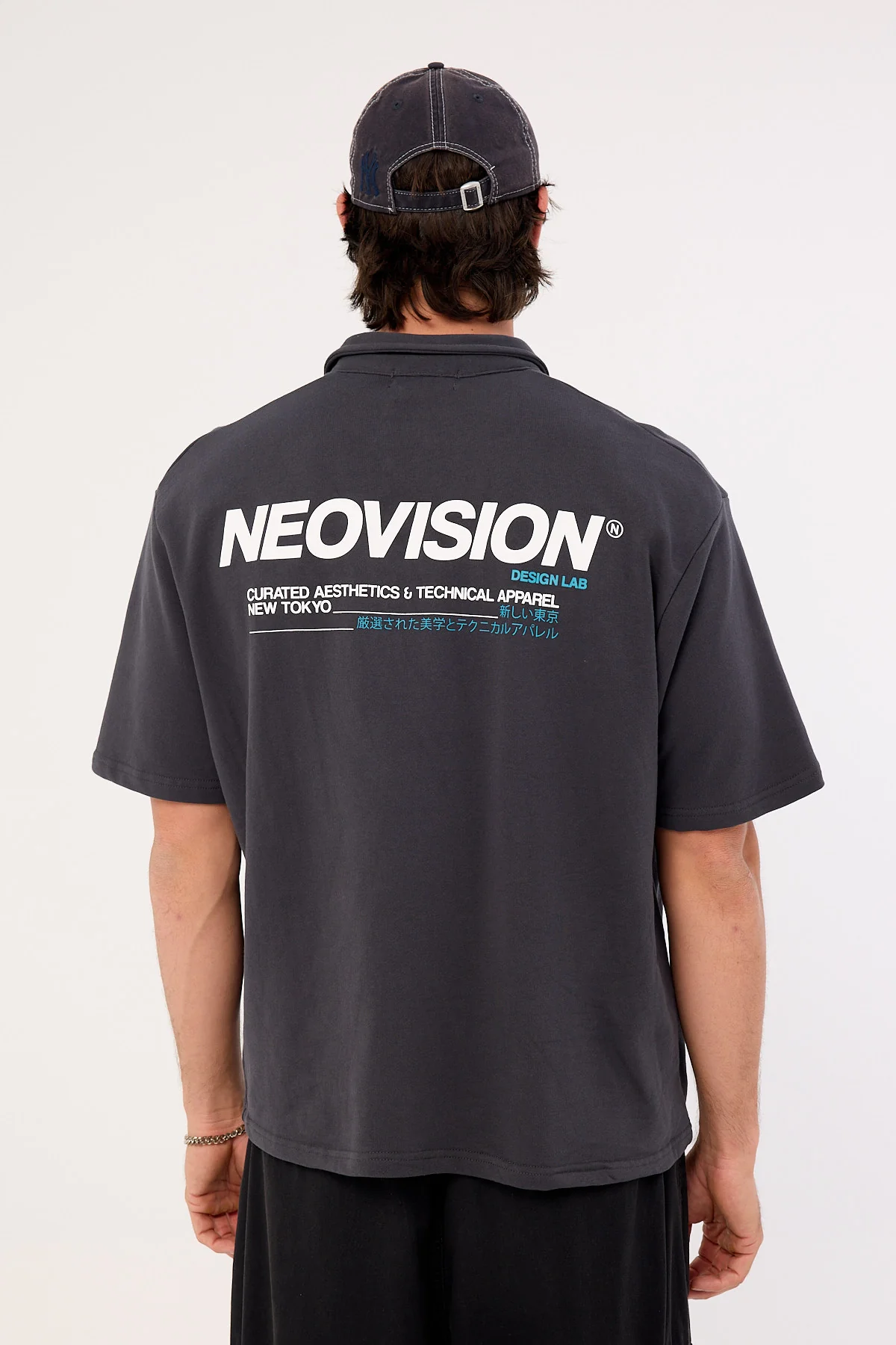 Neovision Nova Loopback Oversize Shirt Asphalt - Image 8