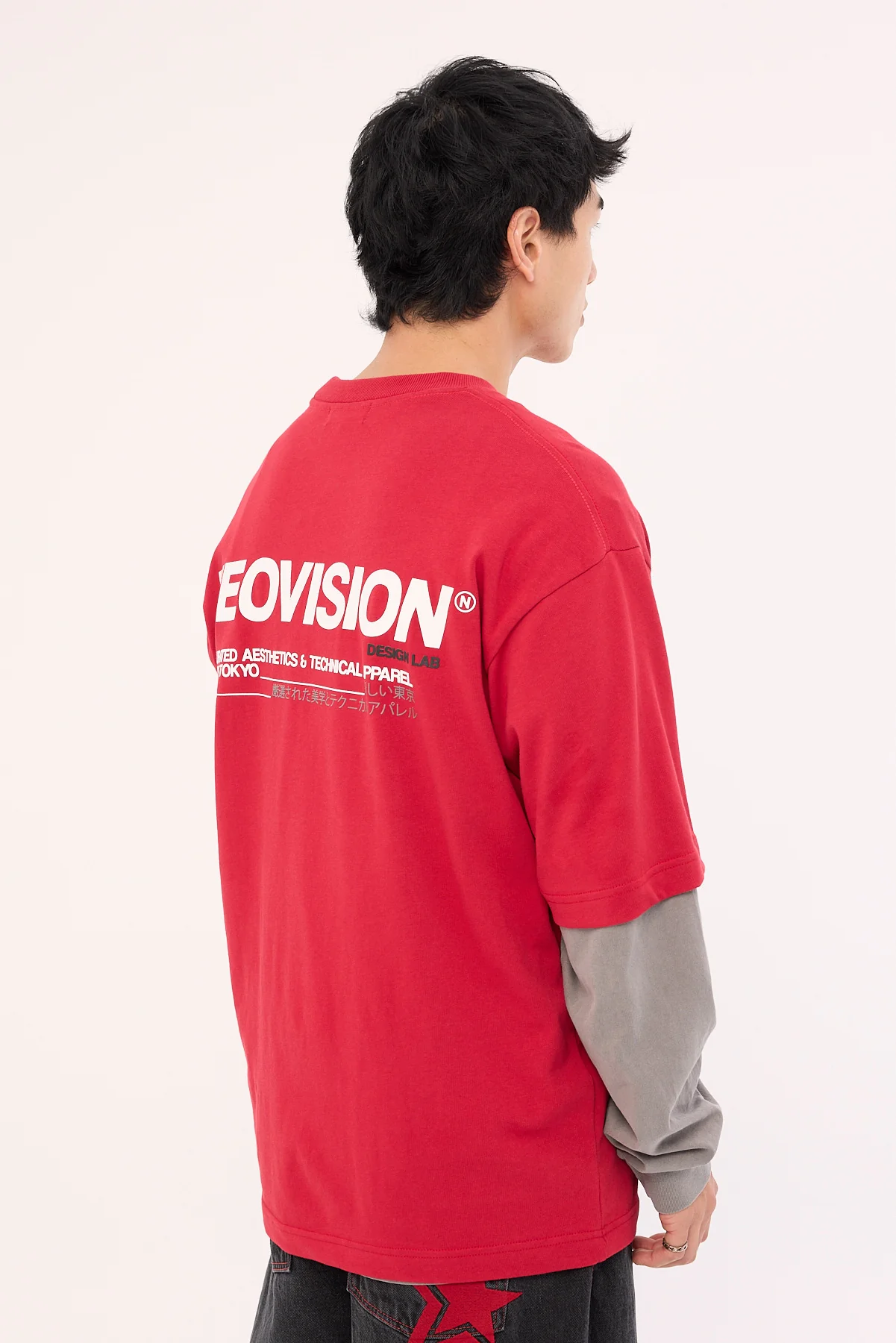 Neovision Nova Oversize Super Heavy Tee Red
