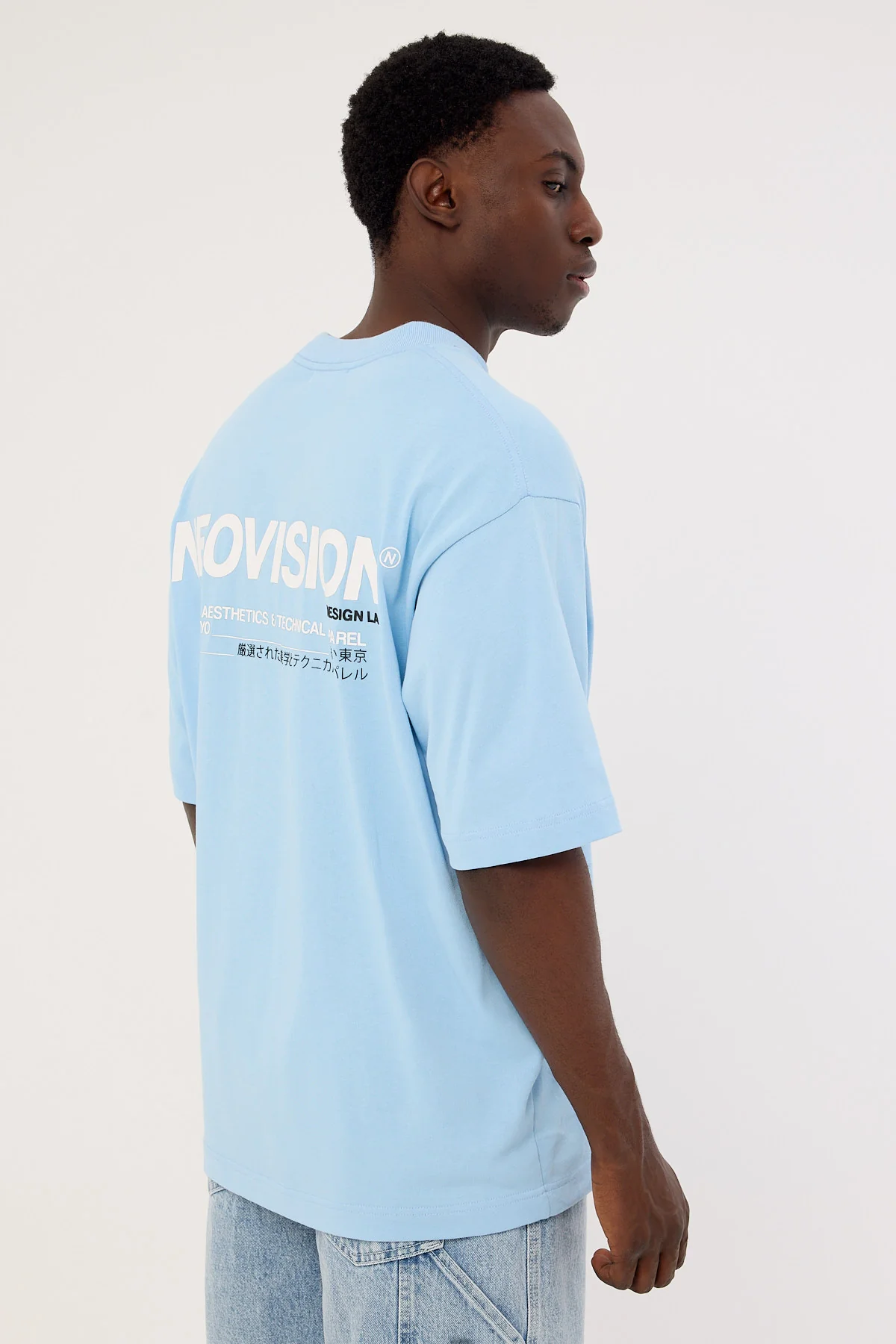 Neovision Nova Oversize Super Heavy Tee Washed Lagoon