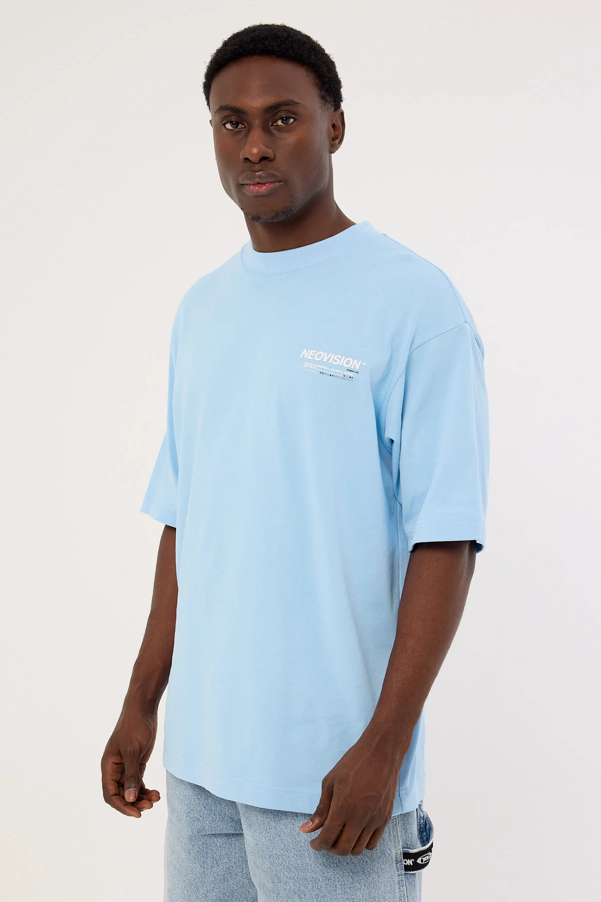 Neovision Nova Oversize Super Heavy Tee Washed Lagoon - Image 6