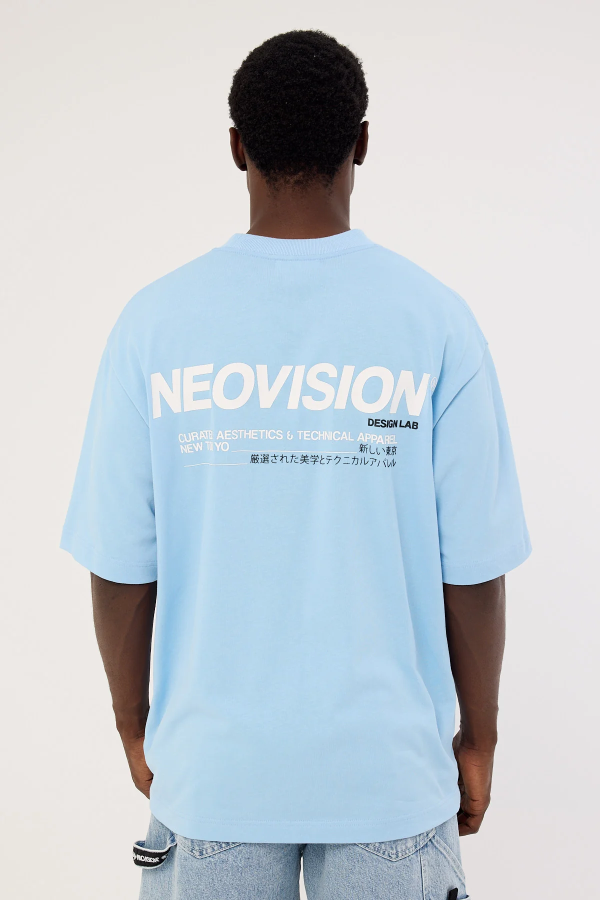 Neovision Nova Oversize Super Heavy Tee Washed Lagoon - Image 7