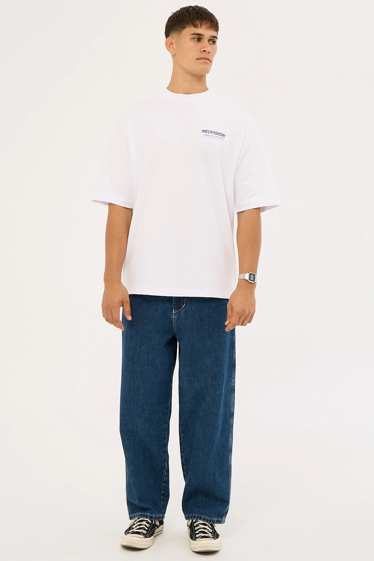 Neovision Nova Oversize Super Heavy Tee White - Image 3